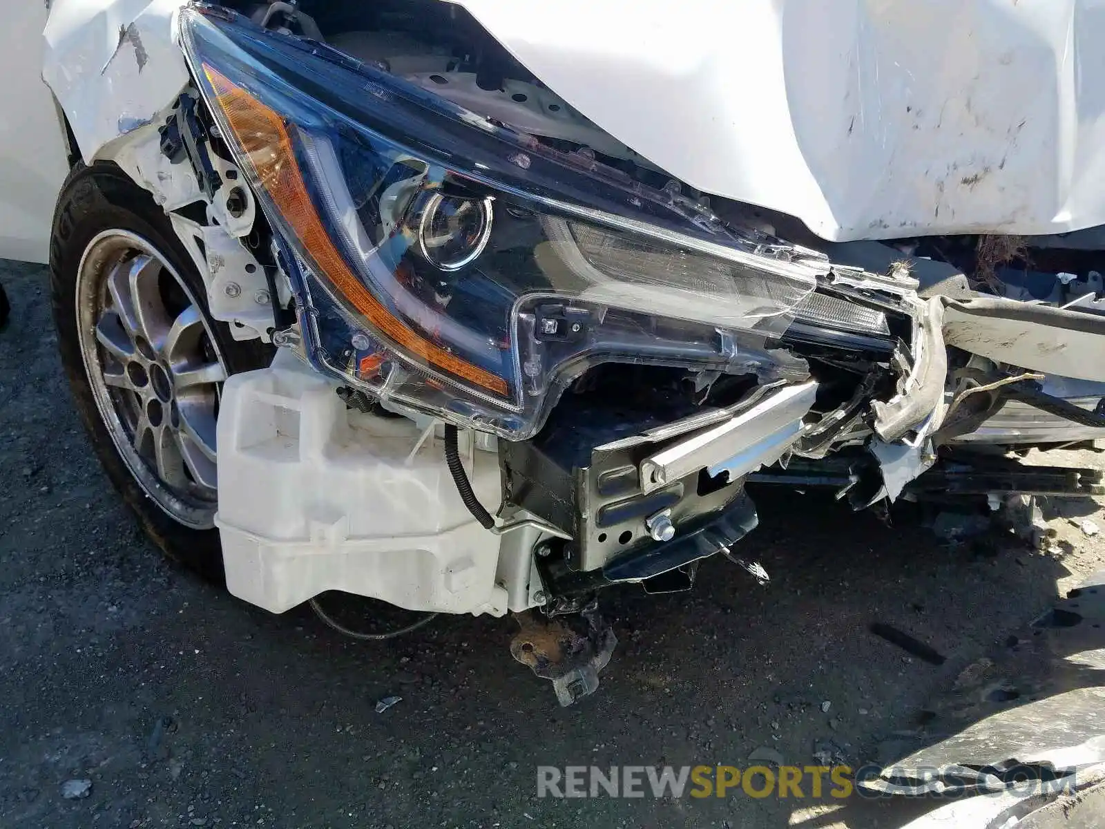 7 Photograph of a damaged car JTDEBRBE3LJ017919 TOYOTA COROLLA 2020