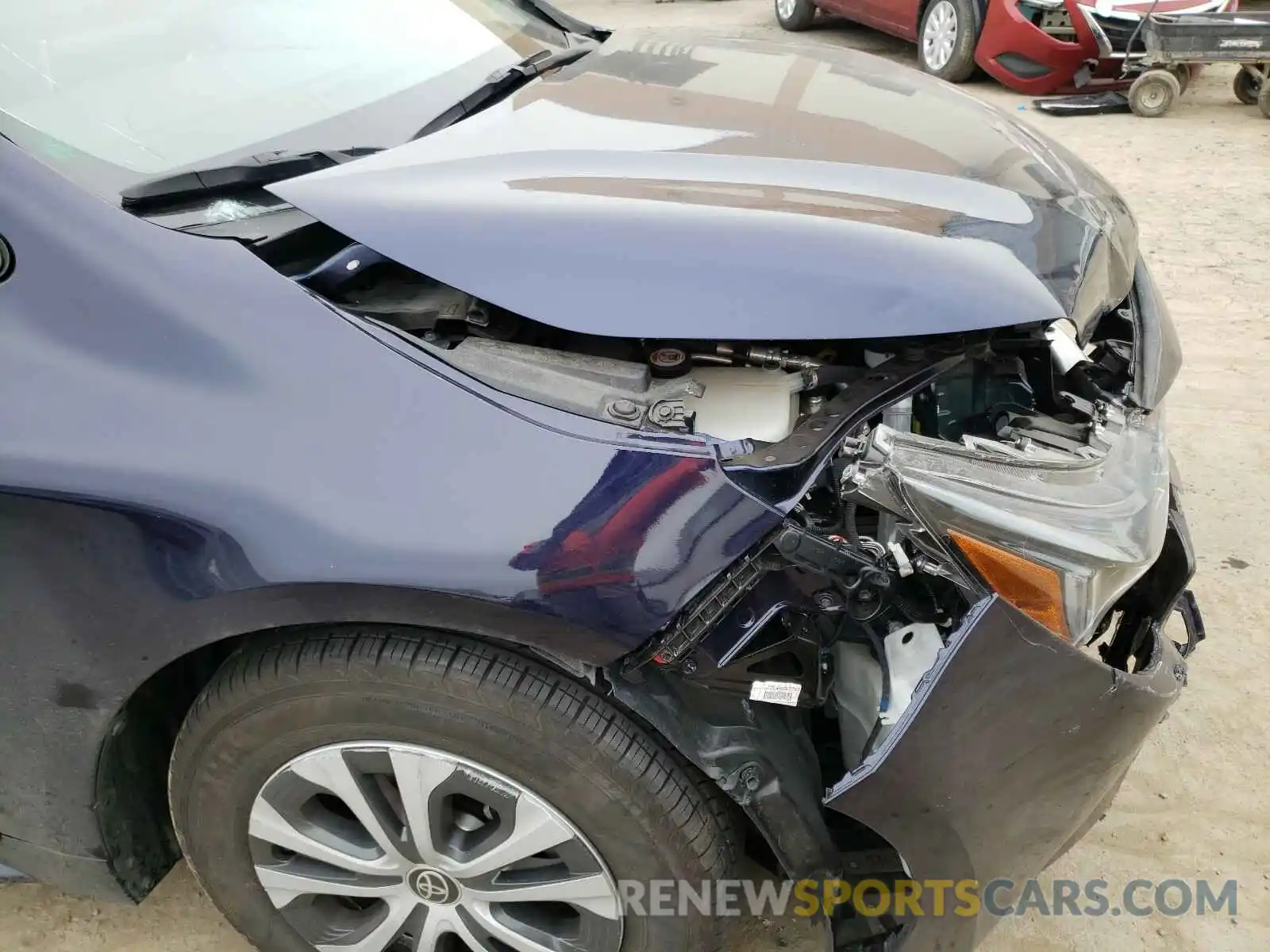 9 Photograph of a damaged car JTDEBRBE3LJ018200 TOYOTA COROLLA 2020