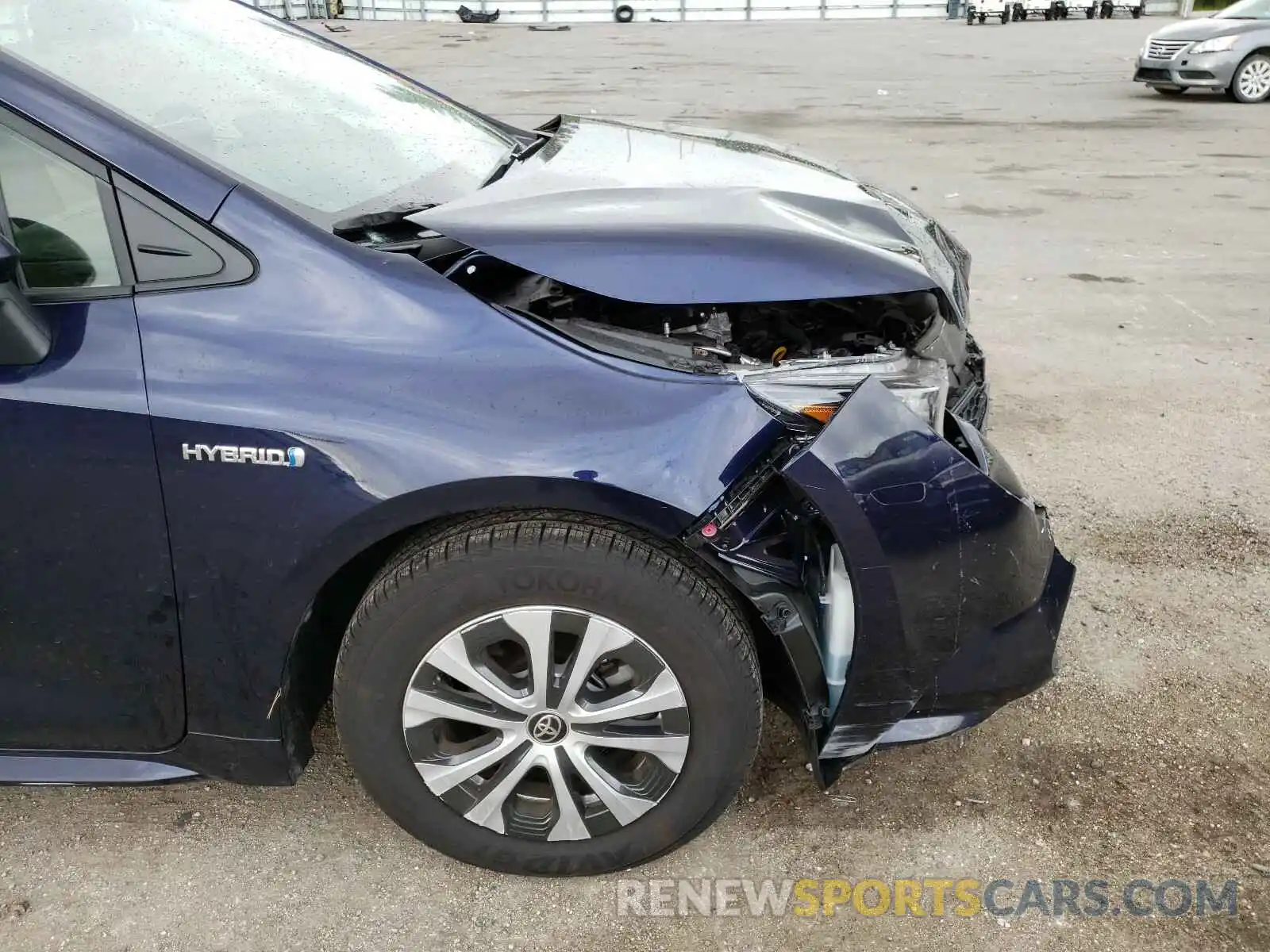 9 Photograph of a damaged car JTDEBRBE3LJ023980 TOYOTA COROLLA 2020