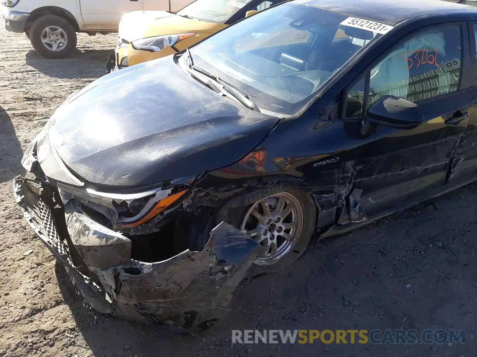 9 Photograph of a damaged car JTDEBRBE3LJ024269 TOYOTA COROLLA 2020