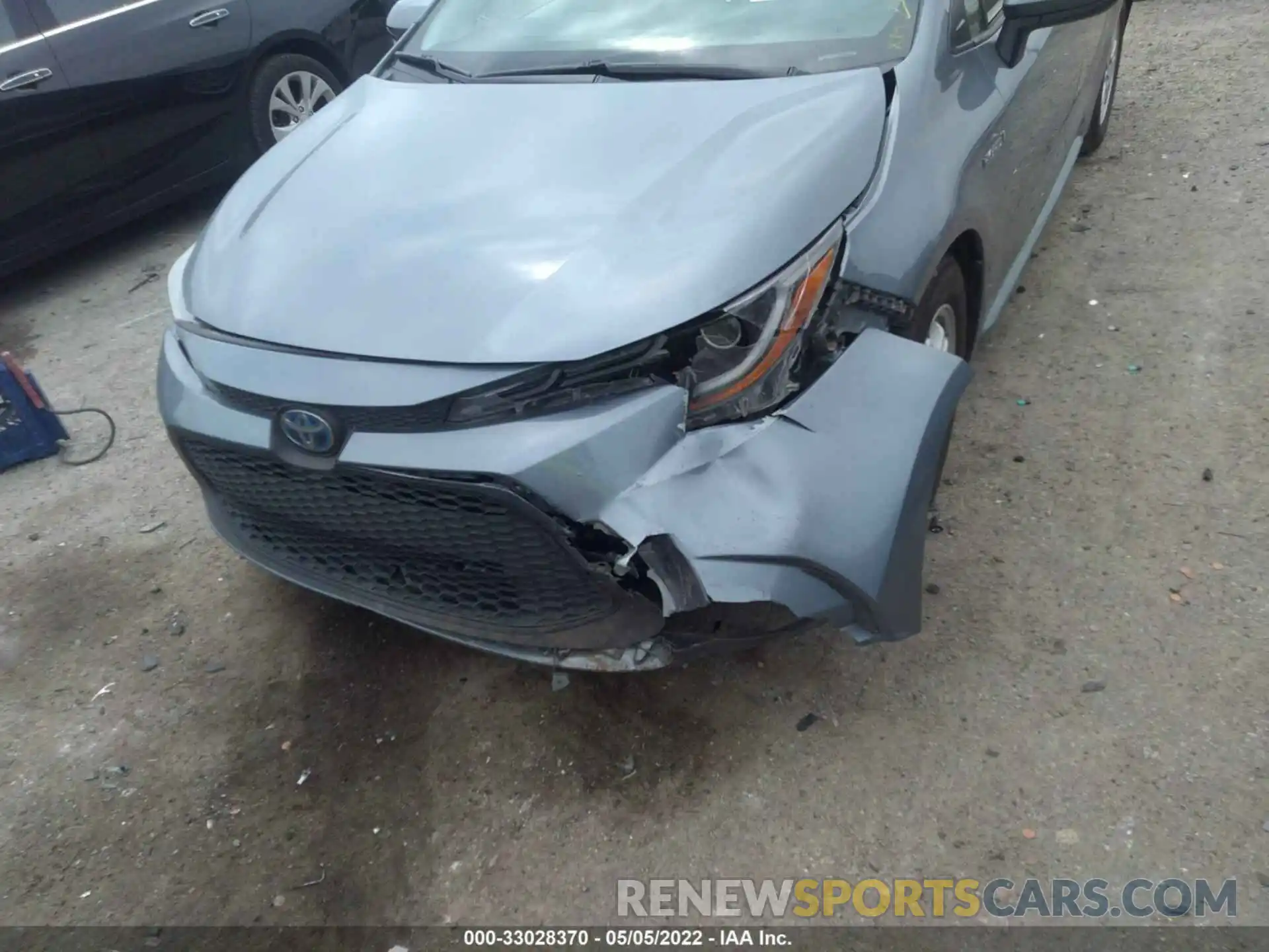 4 Photograph of a damaged car JTDEBRBE3LJ026197 TOYOTA COROLLA 2020