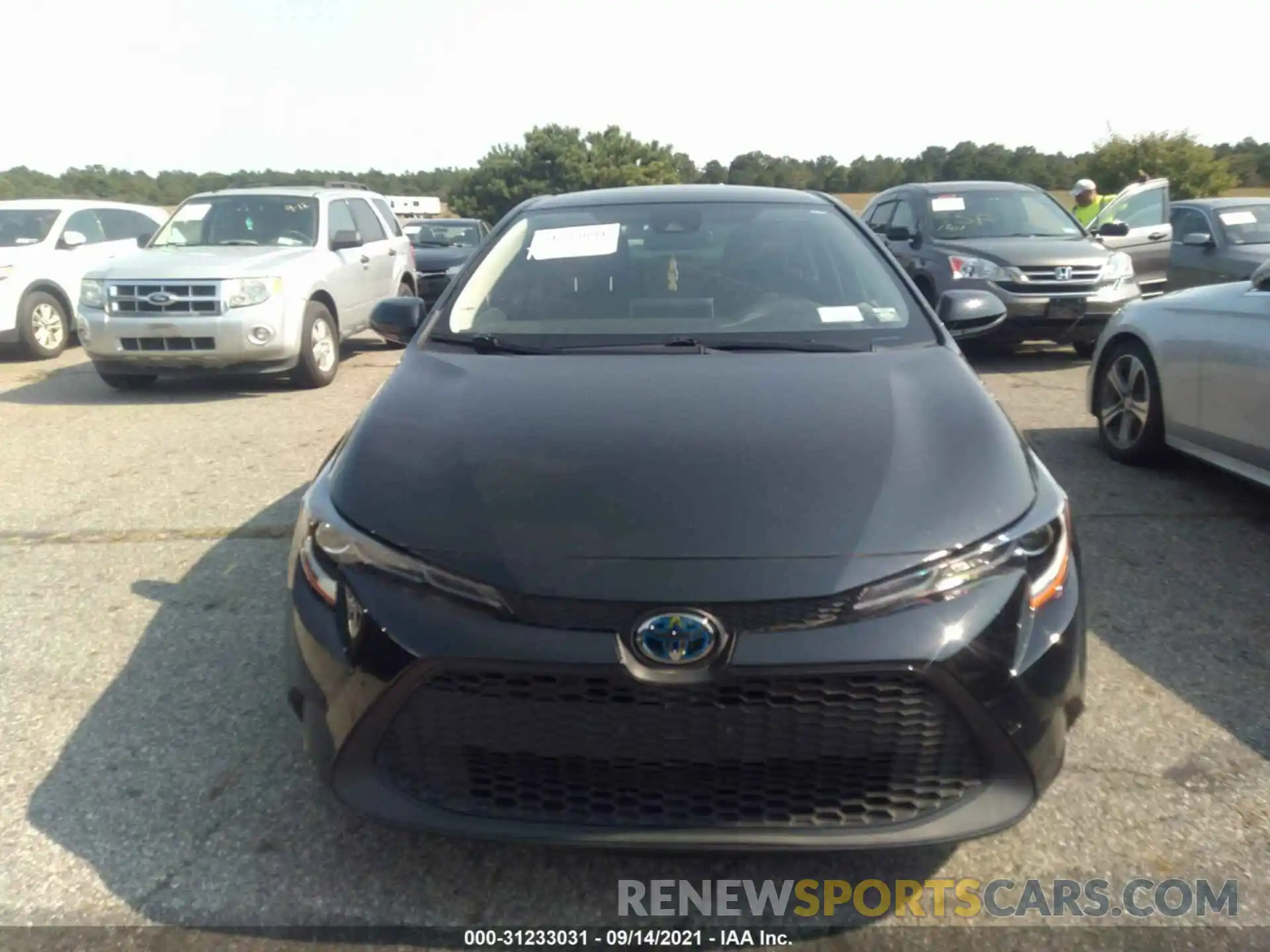 6 Photograph of a damaged car JTDEBRBE3LJ027611 TOYOTA COROLLA 2020