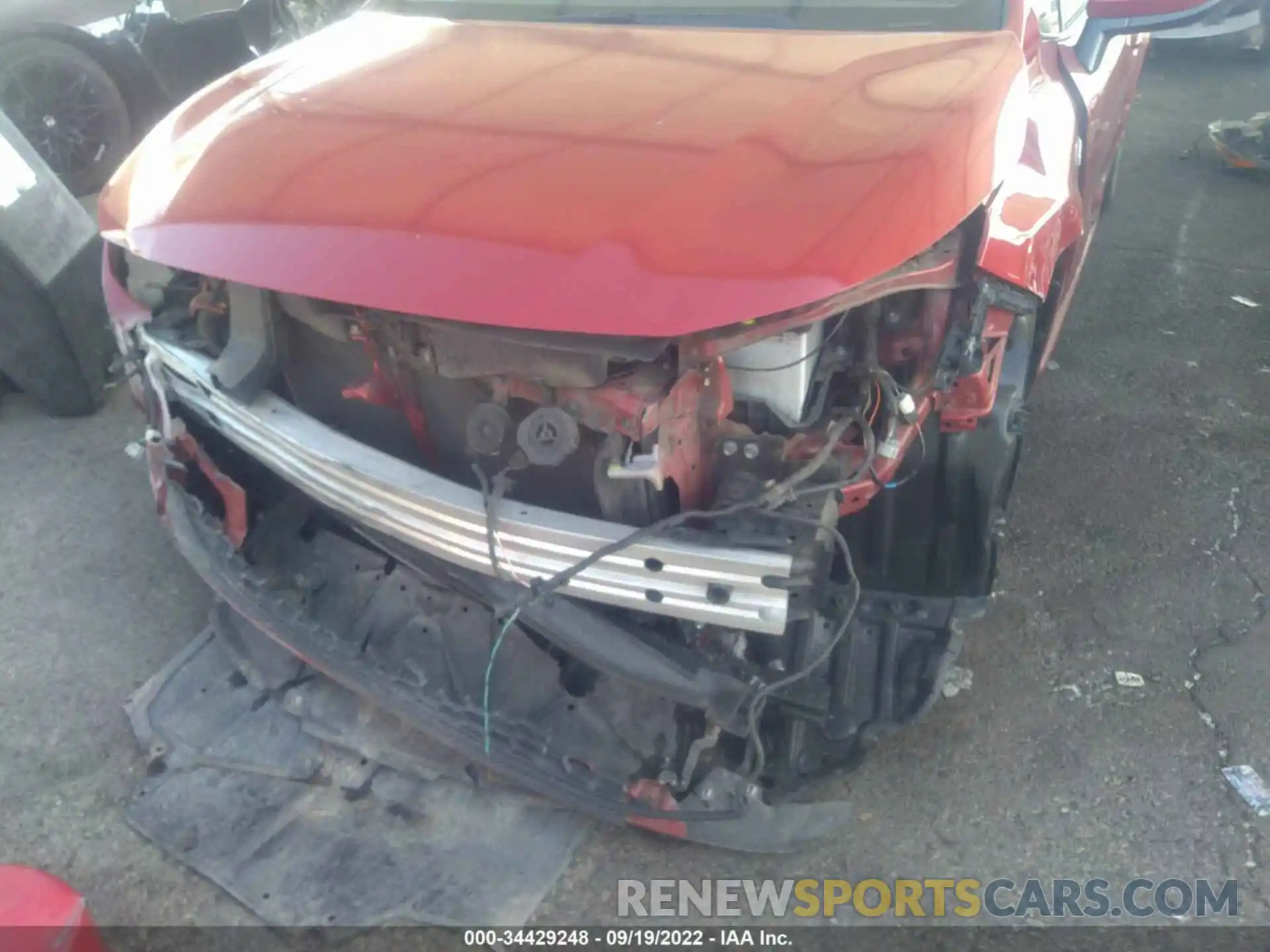 6 Photograph of a damaged car JTDEBRBE3LJ028239 TOYOTA COROLLA 2020