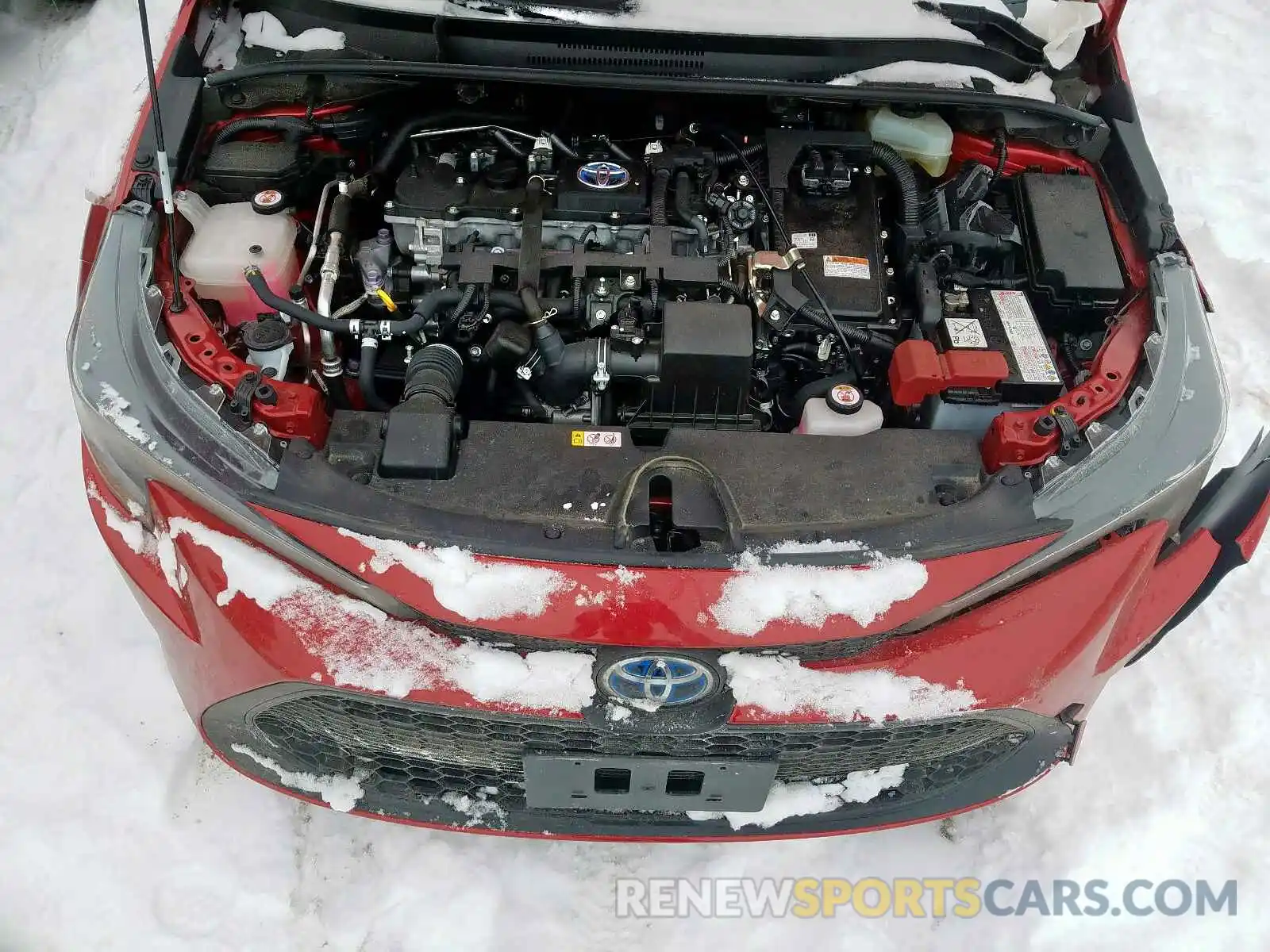 7 Photograph of a damaged car JTDEBRBE4LJ001728 TOYOTA COROLLA 2020