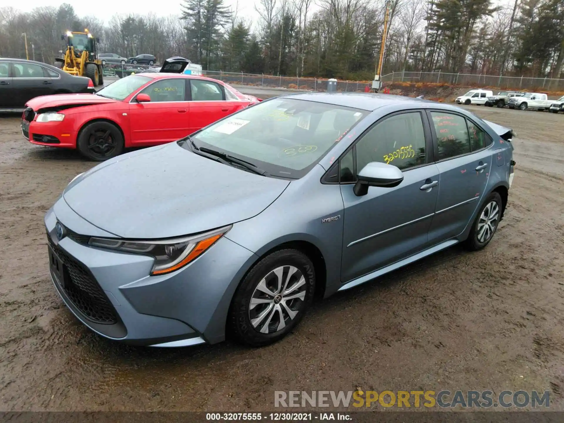 2 Photograph of a damaged car JTDEBRBE4LJ001759 TOYOTA COROLLA 2020