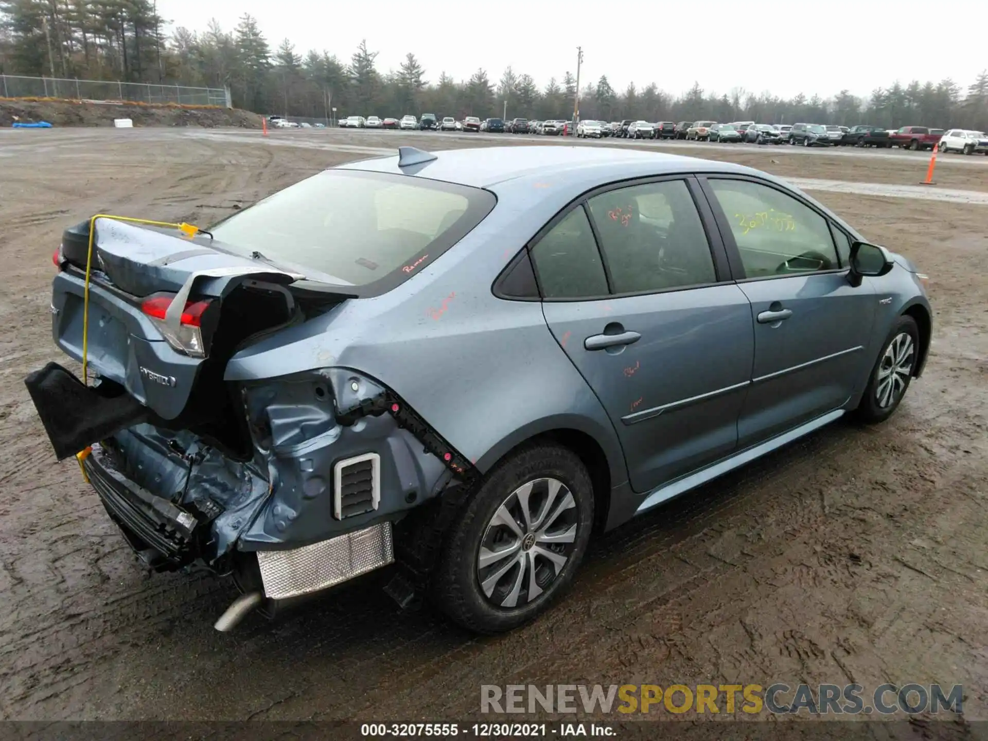 4 Photograph of a damaged car JTDEBRBE4LJ001759 TOYOTA COROLLA 2020