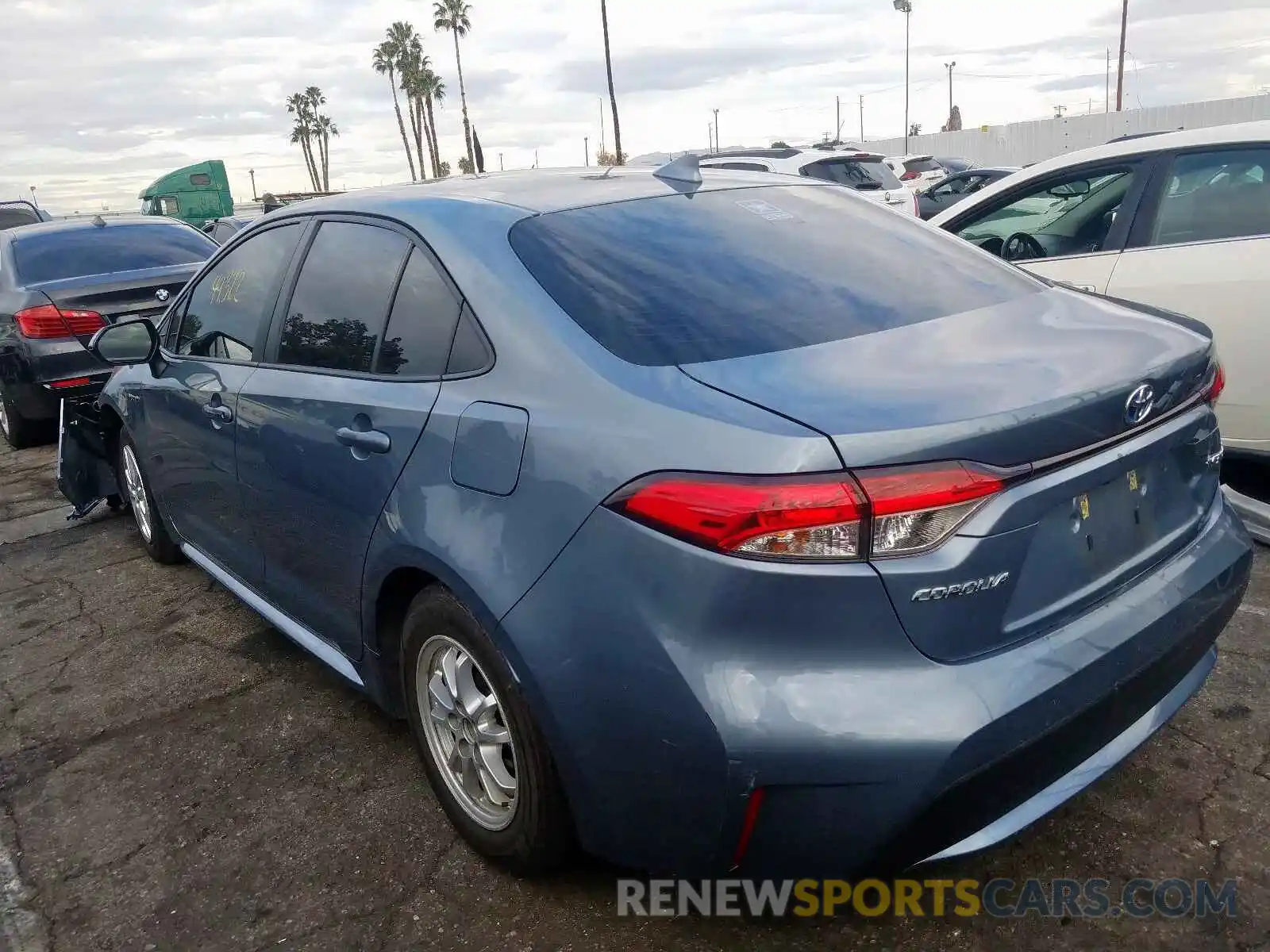 3 Photograph of a damaged car JTDEBRBE4LJ002202 TOYOTA COROLLA 2020