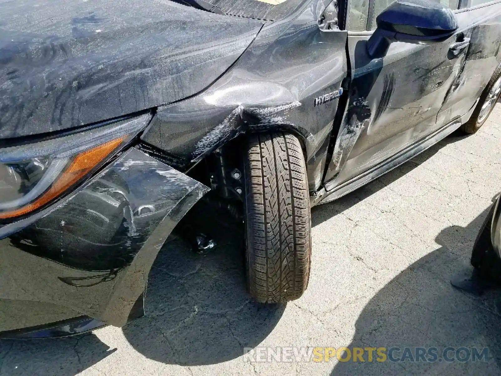 9 Photograph of a damaged car JTDEBRBE4LJ002491 TOYOTA COROLLA 2020