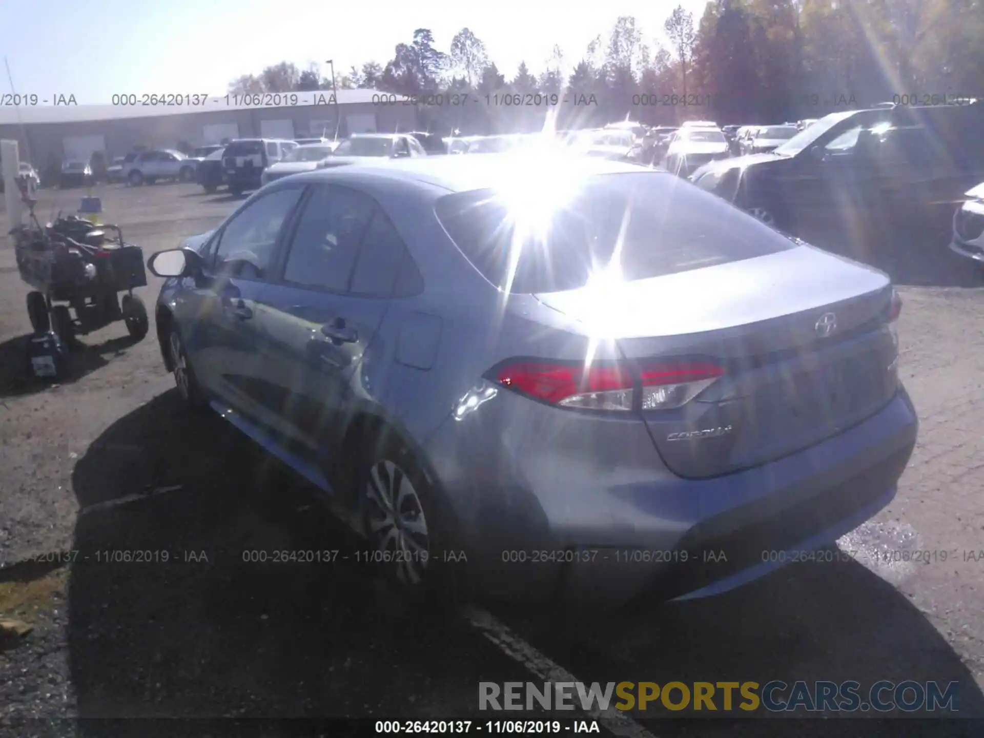 3 Photograph of a damaged car JTDEBRBE4LJ002913 TOYOTA COROLLA 2020