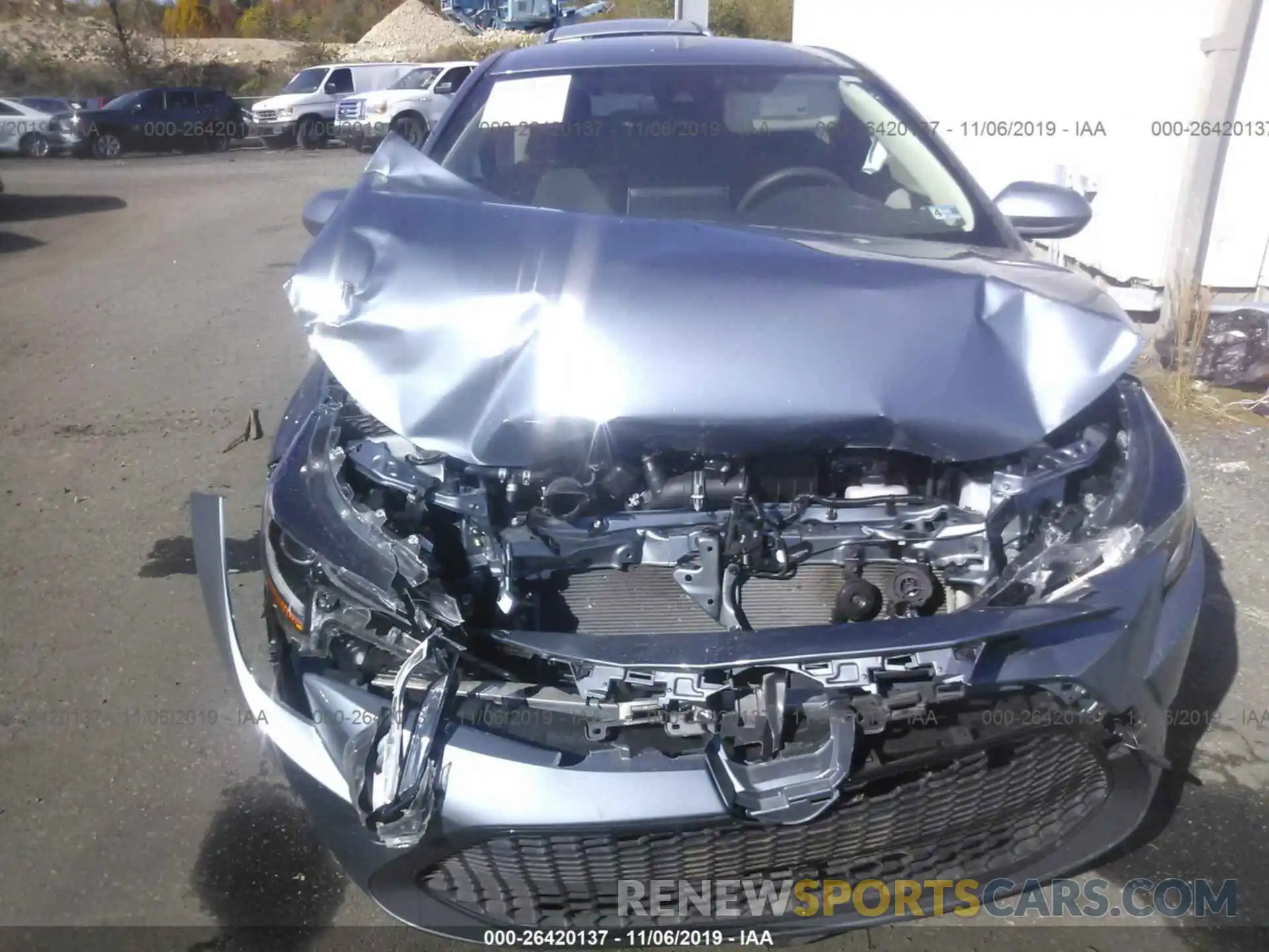 6 Photograph of a damaged car JTDEBRBE4LJ002913 TOYOTA COROLLA 2020