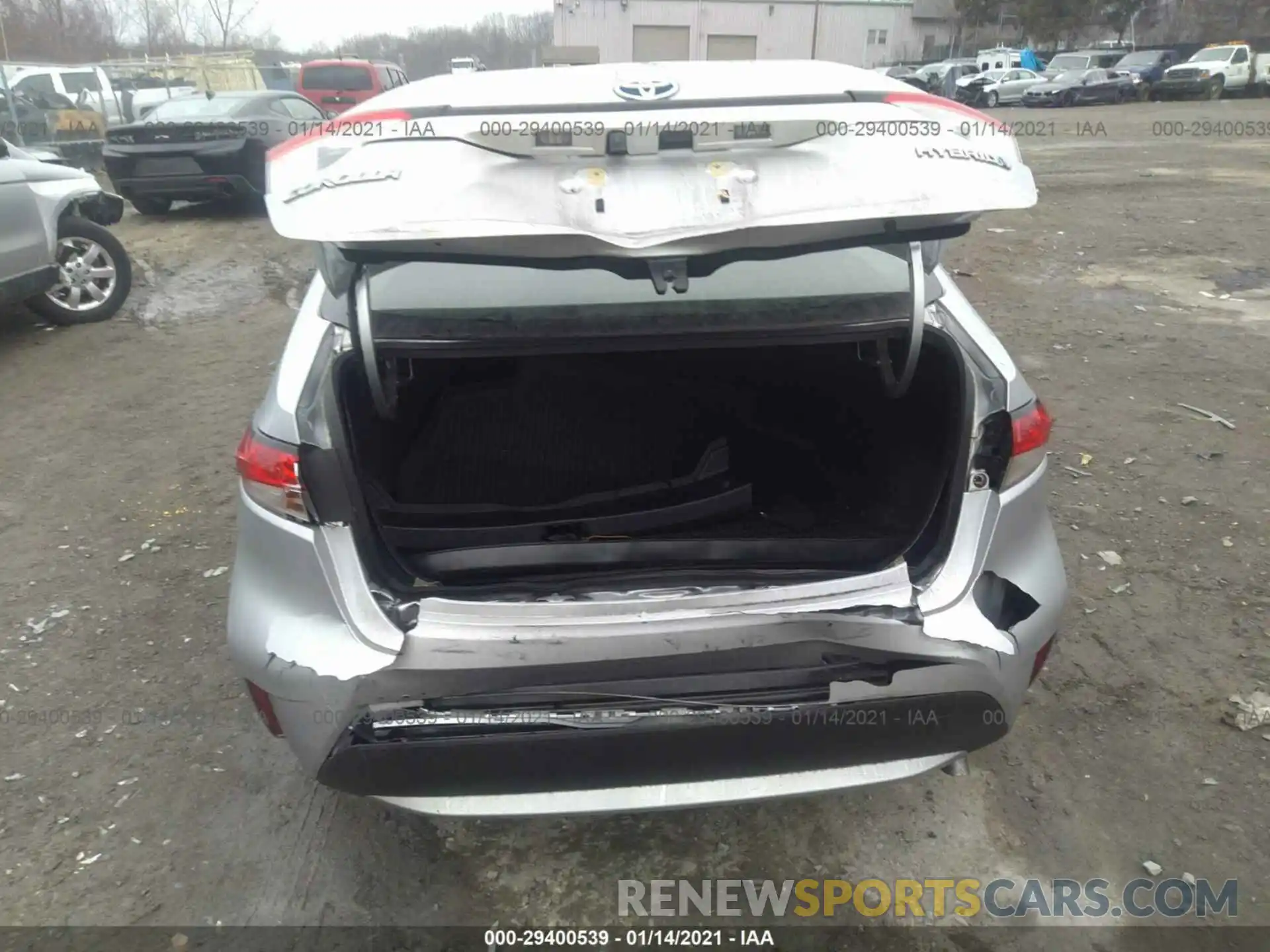 6 Photograph of a damaged car JTDEBRBE4LJ003074 TOYOTA COROLLA 2020