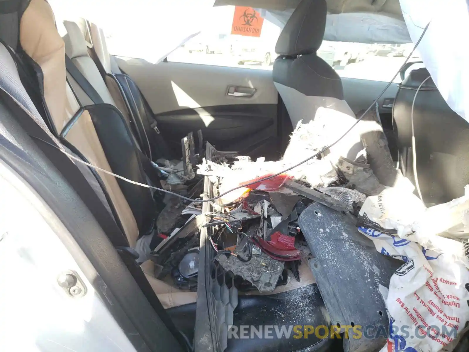 6 Photograph of a damaged car JTDEBRBE4LJ003317 TOYOTA COROLLA 2020