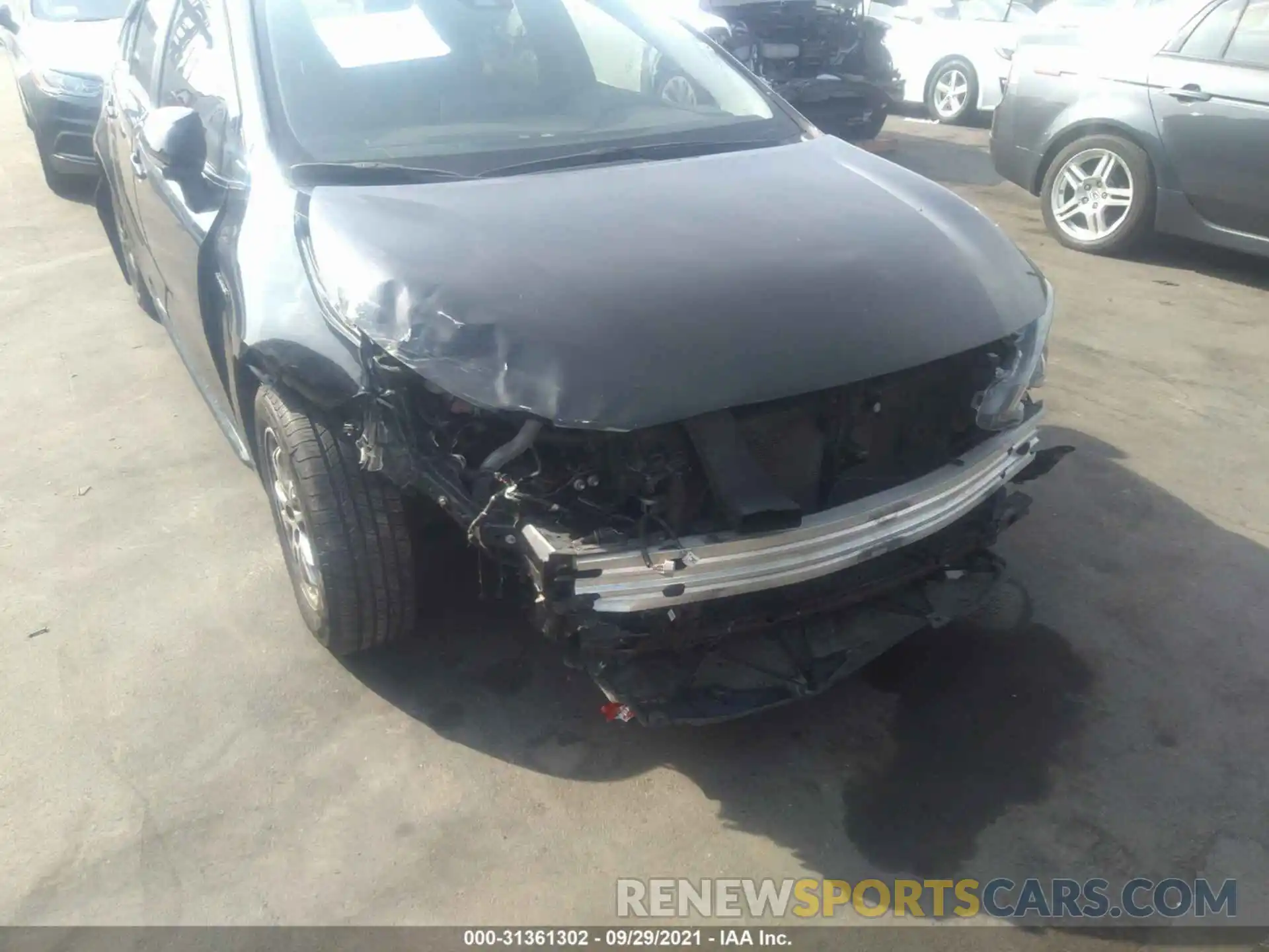 6 Photograph of a damaged car JTDEBRBE4LJ006699 TOYOTA COROLLA 2020