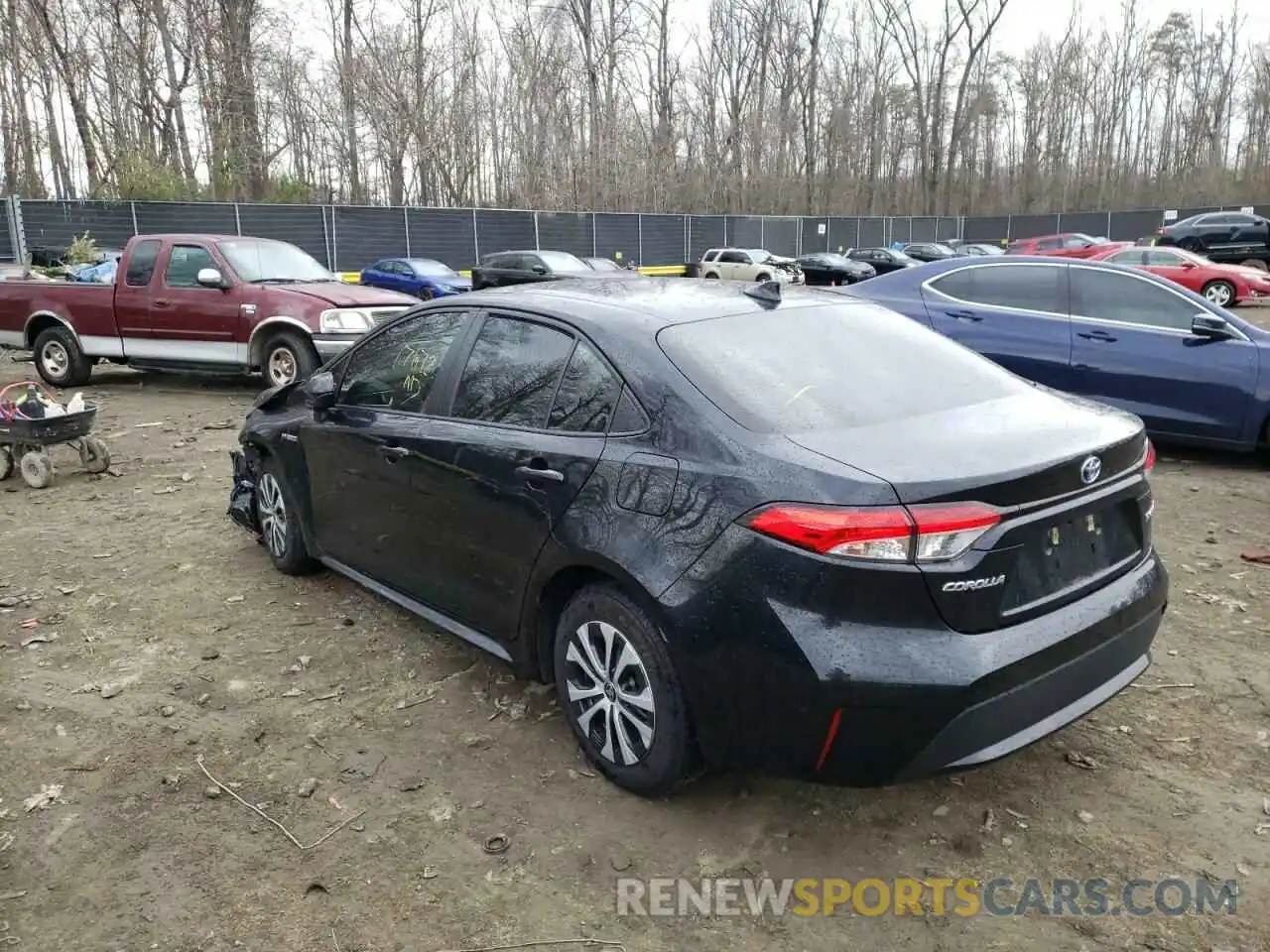 3 Photograph of a damaged car JTDEBRBE4LJ006847 TOYOTA COROLLA 2020