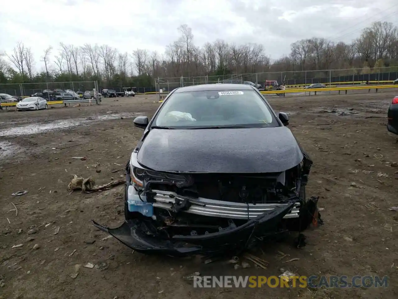 9 Photograph of a damaged car JTDEBRBE4LJ006847 TOYOTA COROLLA 2020