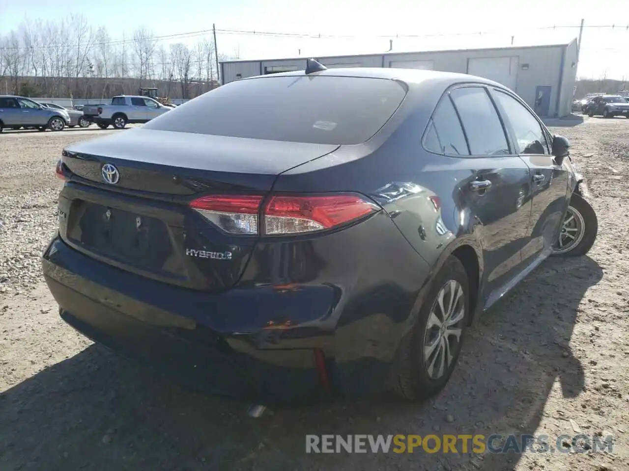 4 Photograph of a damaged car JTDEBRBE4LJ015872 TOYOTA COROLLA 2020