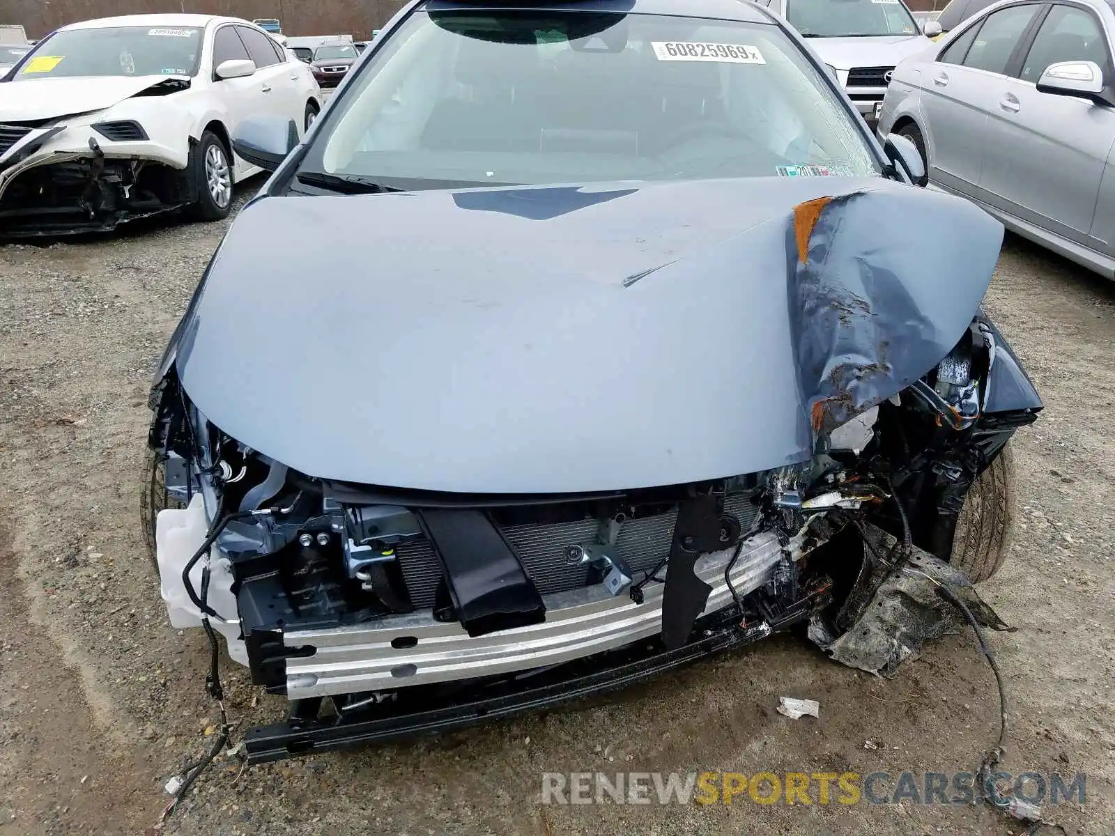 7 Photograph of a damaged car JTDEBRBE4LJ016665 TOYOTA COROLLA 2020