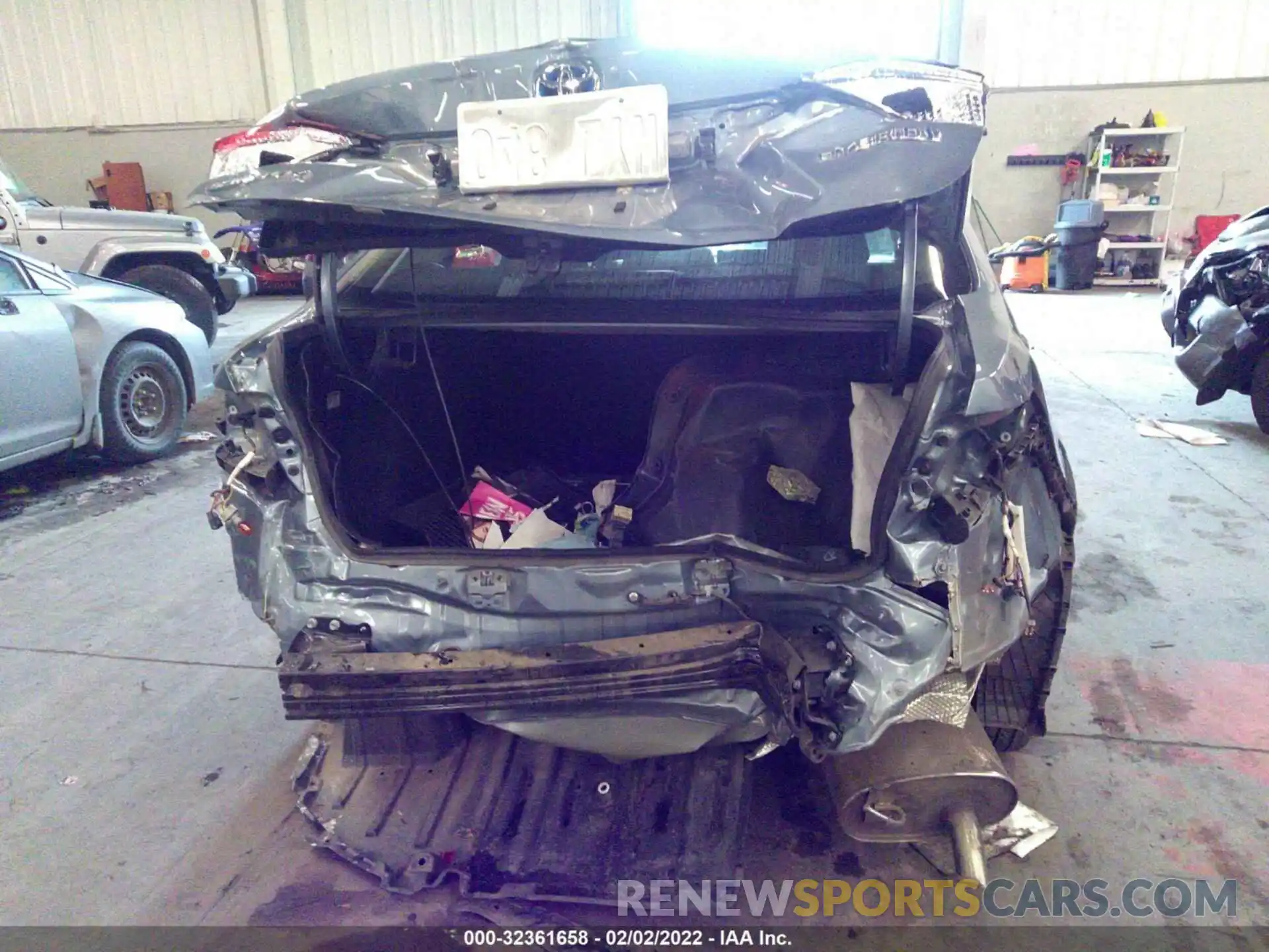 6 Photograph of a damaged car JTDEBRBE4LJ018836 TOYOTA COROLLA 2020