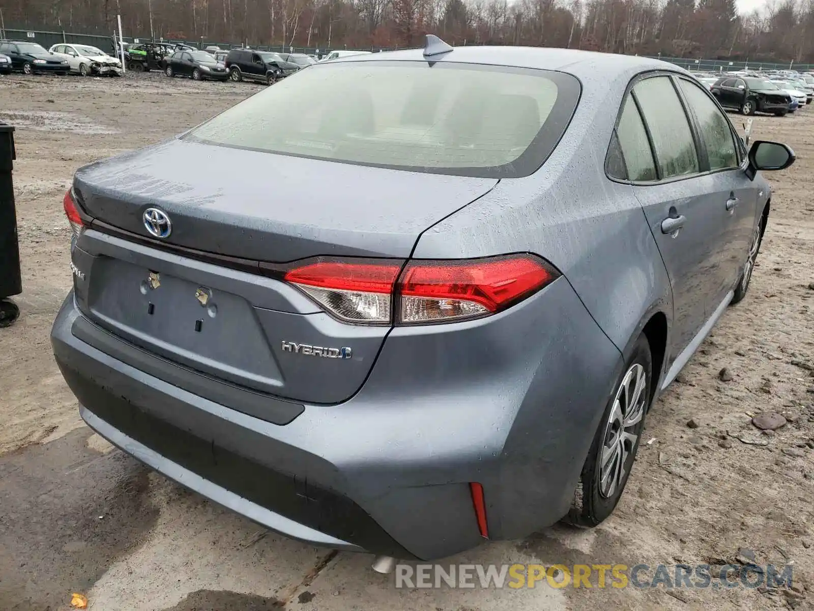 4 Photograph of a damaged car JTDEBRBE4LJ021560 TOYOTA COROLLA 2020