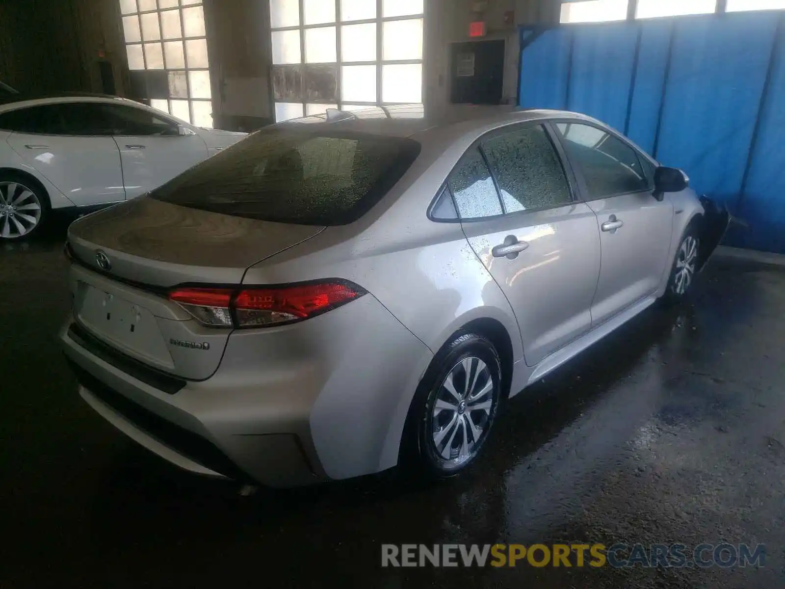 4 Photograph of a damaged car JTDEBRBE4LJ024538 TOYOTA COROLLA 2020