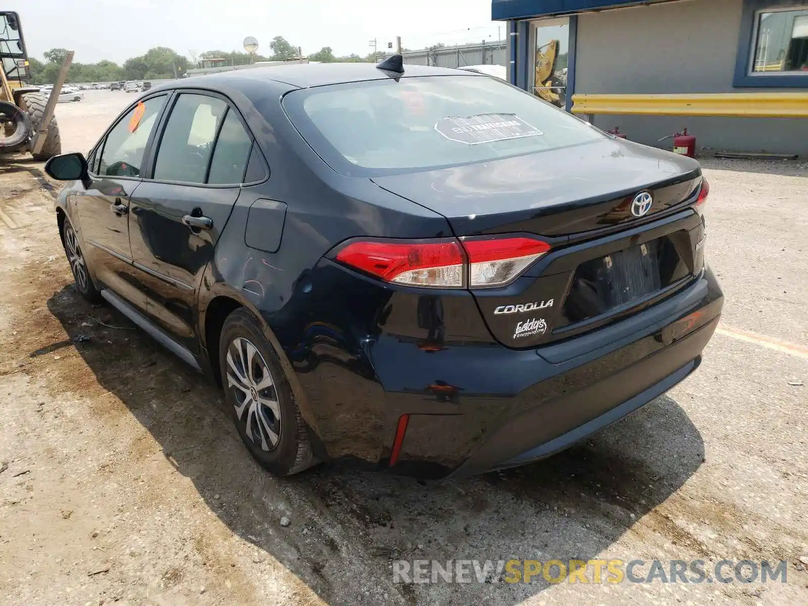 3 Photograph of a damaged car JTDEBRBE4LJ026273 TOYOTA COROLLA 2020