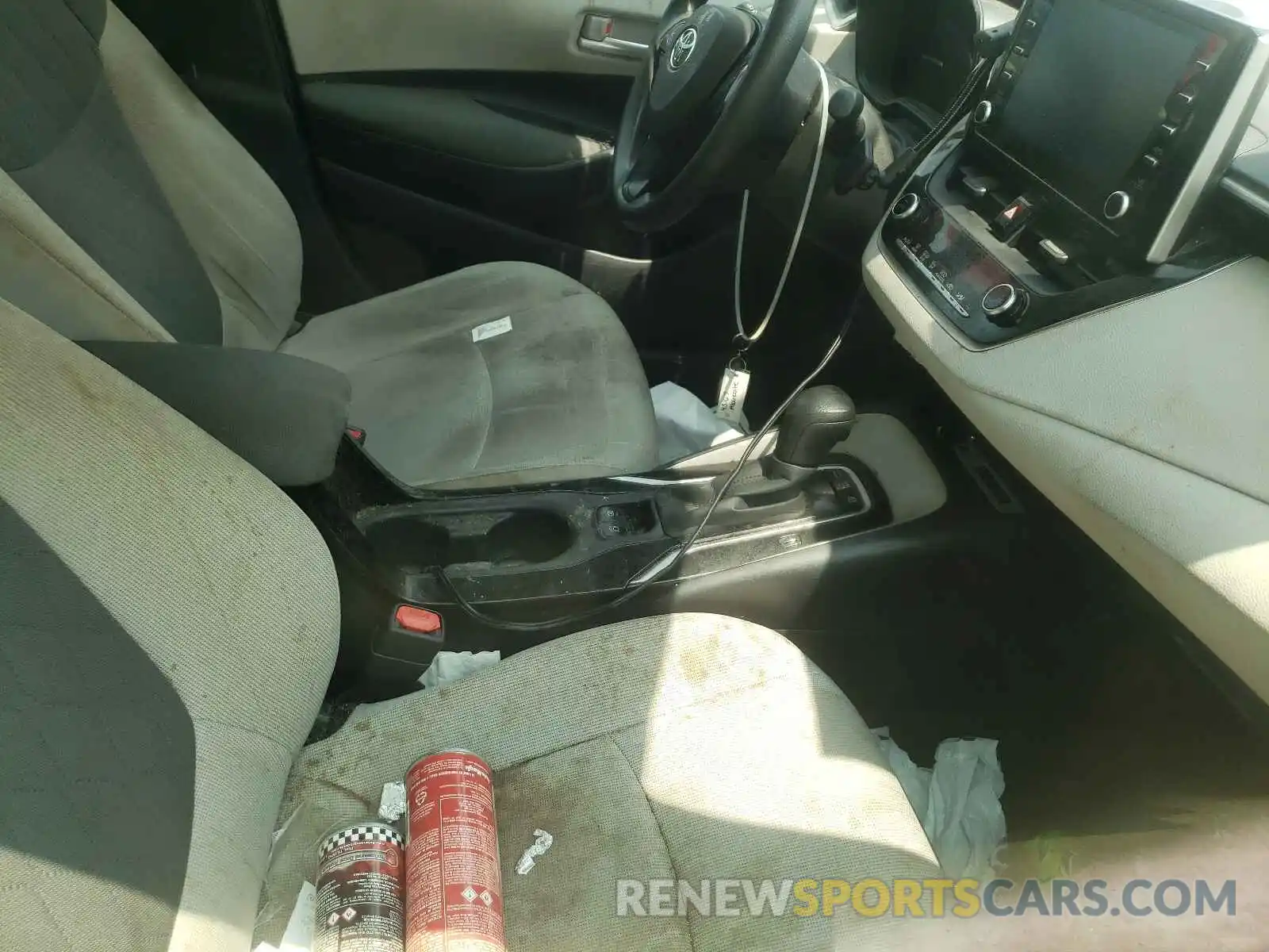 5 Photograph of a damaged car JTDEBRBE4LJ026273 TOYOTA COROLLA 2020