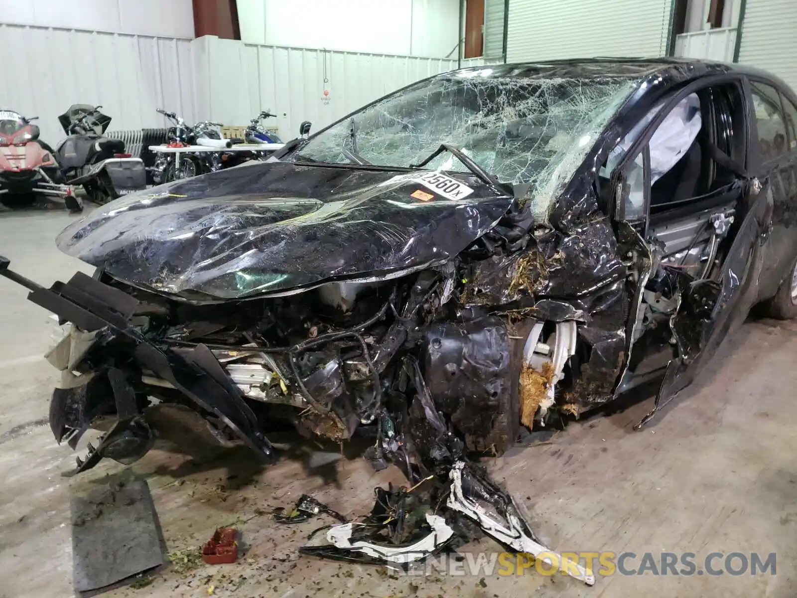 10 Photograph of a damaged car JTDEBRBE4LJ026385 TOYOTA COROLLA 2020