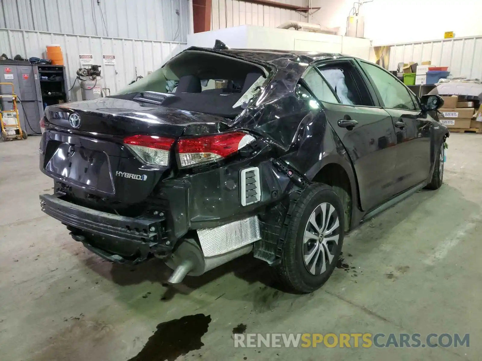 4 Photograph of a damaged car JTDEBRBE4LJ026385 TOYOTA COROLLA 2020