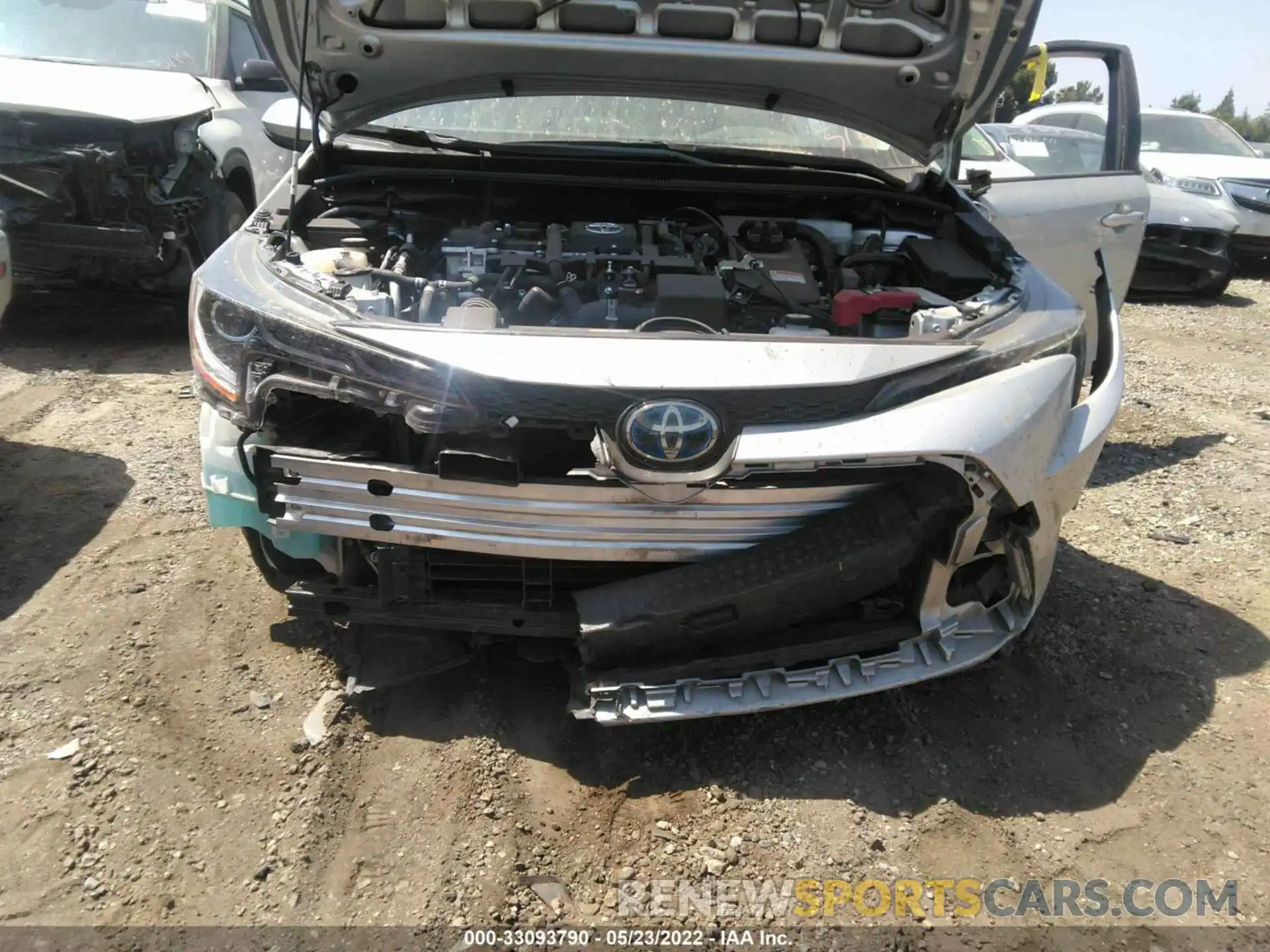 6 Photograph of a damaged car JTDEBRBE4LJ027939 TOYOTA COROLLA 2020