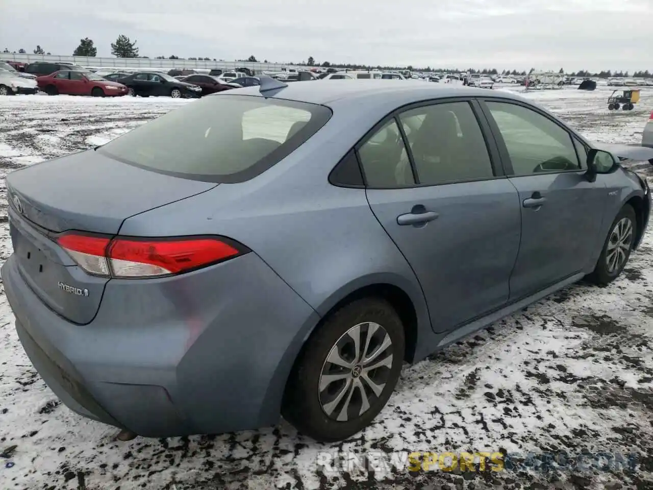 4 Photograph of a damaged car JTDEBRBE4LJ029853 TOYOTA COROLLA 2020