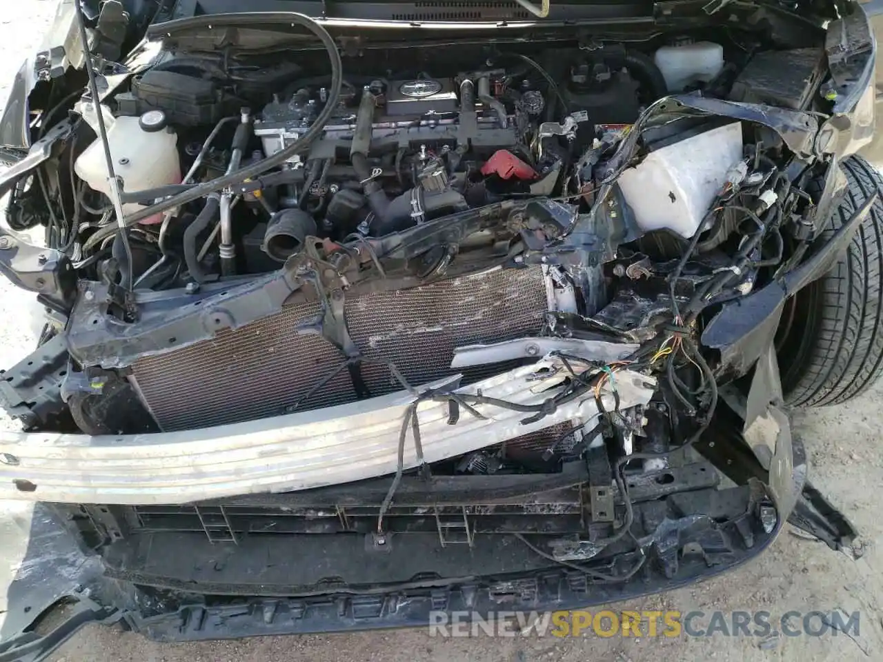 7 Photograph of a damaged car JTDEBRBE4LJ030162 TOYOTA COROLLA 2020