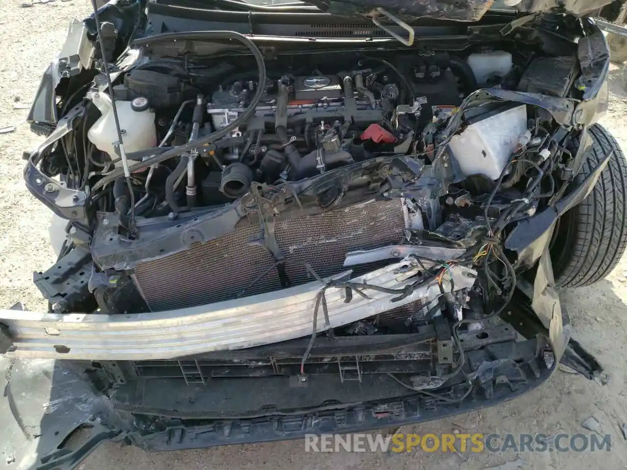 9 Photograph of a damaged car JTDEBRBE4LJ030162 TOYOTA COROLLA 2020