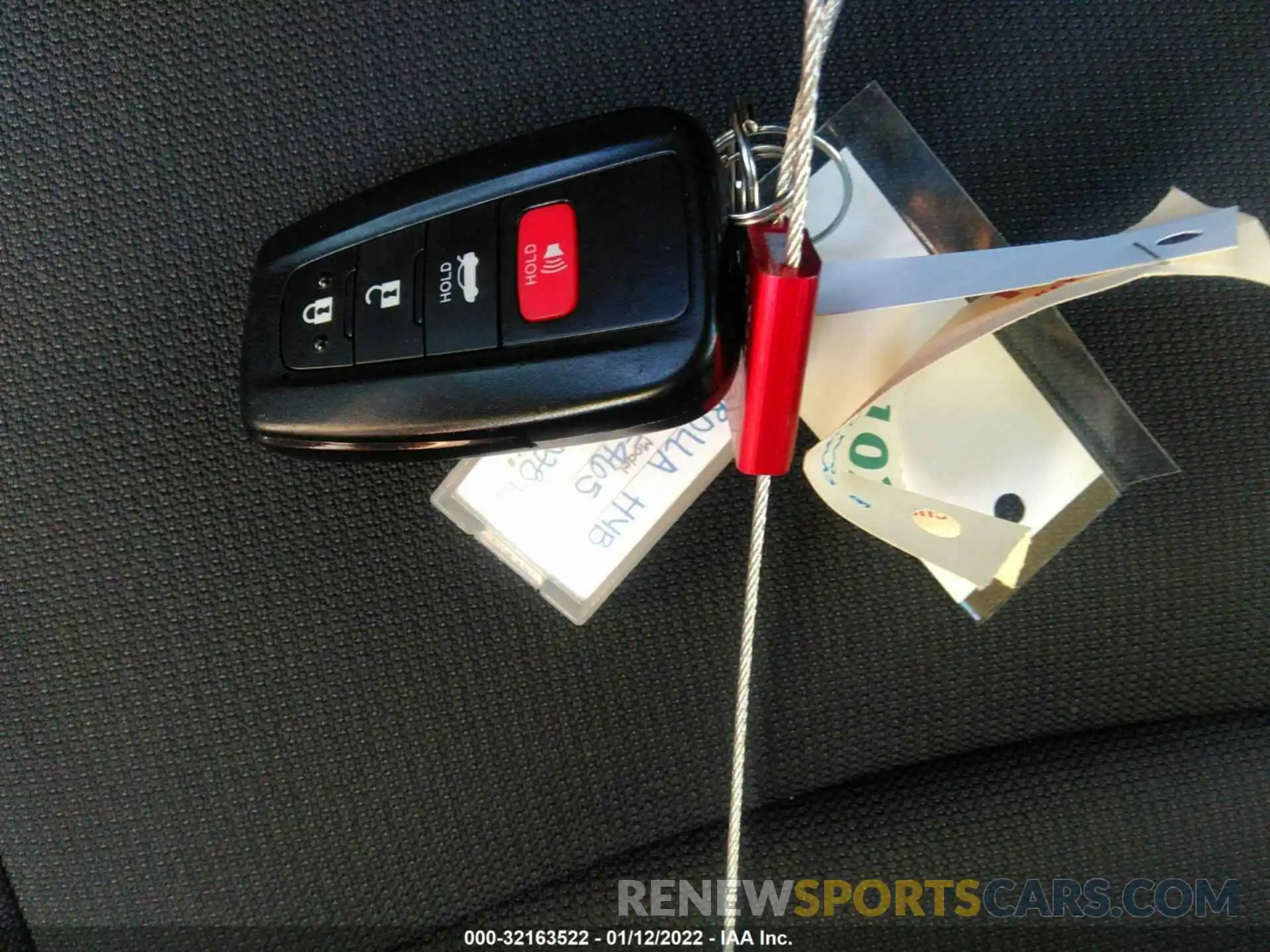 11 Photograph of a damaged car JTDEBRBE4LJ030307 TOYOTA COROLLA 2020