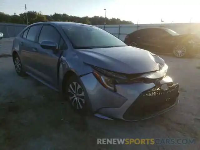 1 Photograph of a damaged car JTDEBRBE4LJ031571 TOYOTA COROLLA 2020