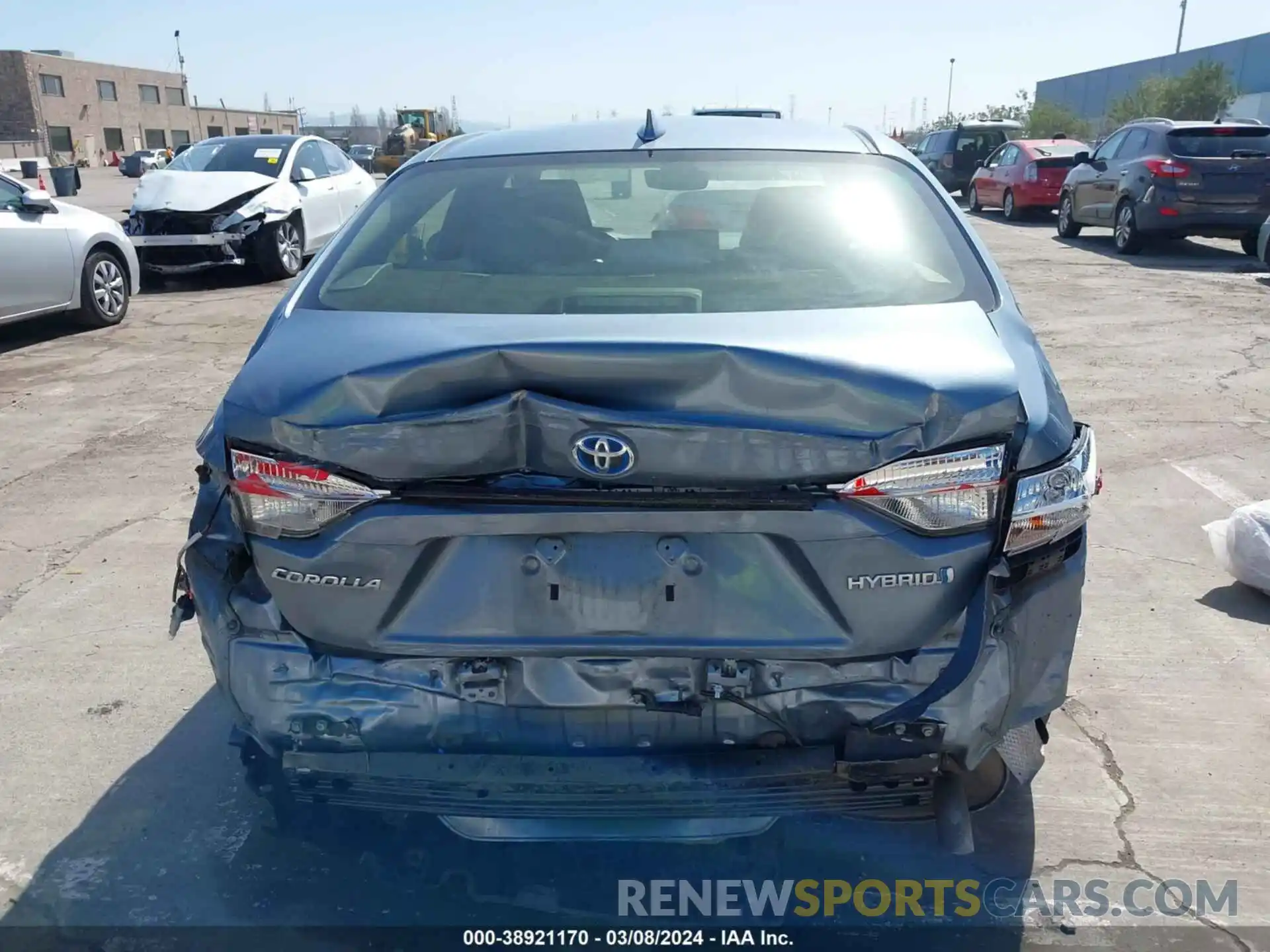 17 Photograph of a damaged car JTDEBRBE5LJ001446 TOYOTA COROLLA 2020