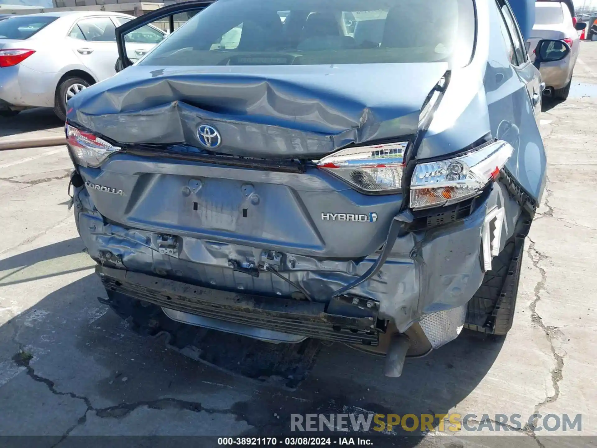 6 Photograph of a damaged car JTDEBRBE5LJ001446 TOYOTA COROLLA 2020