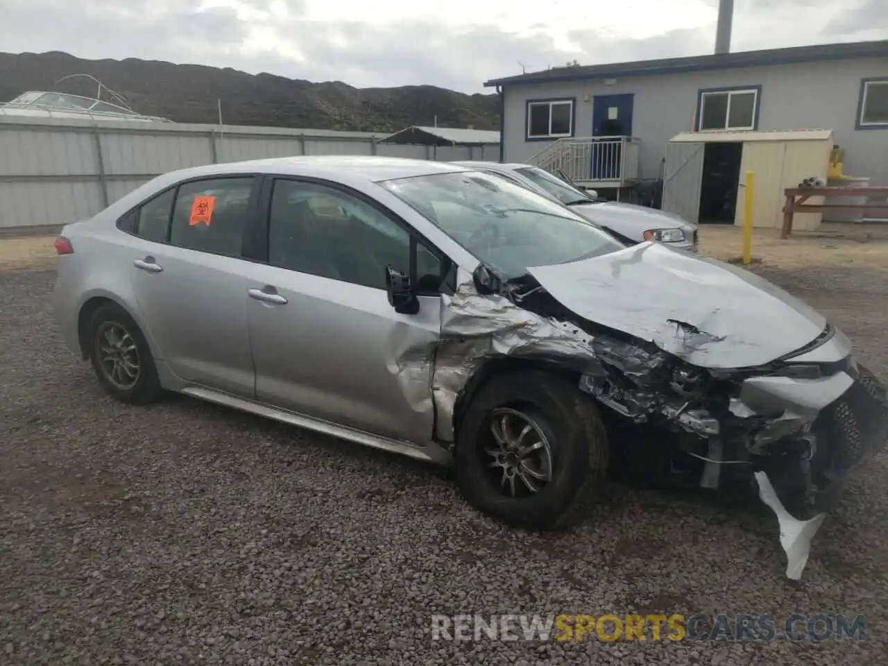 4 Photograph of a damaged car JTDEBRBE5LJ004489 TOYOTA COROLLA 2020