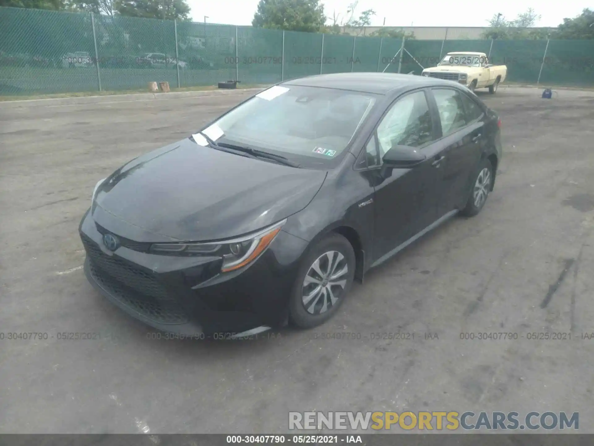 2 Photograph of a damaged car JTDEBRBE5LJ007652 TOYOTA COROLLA 2020