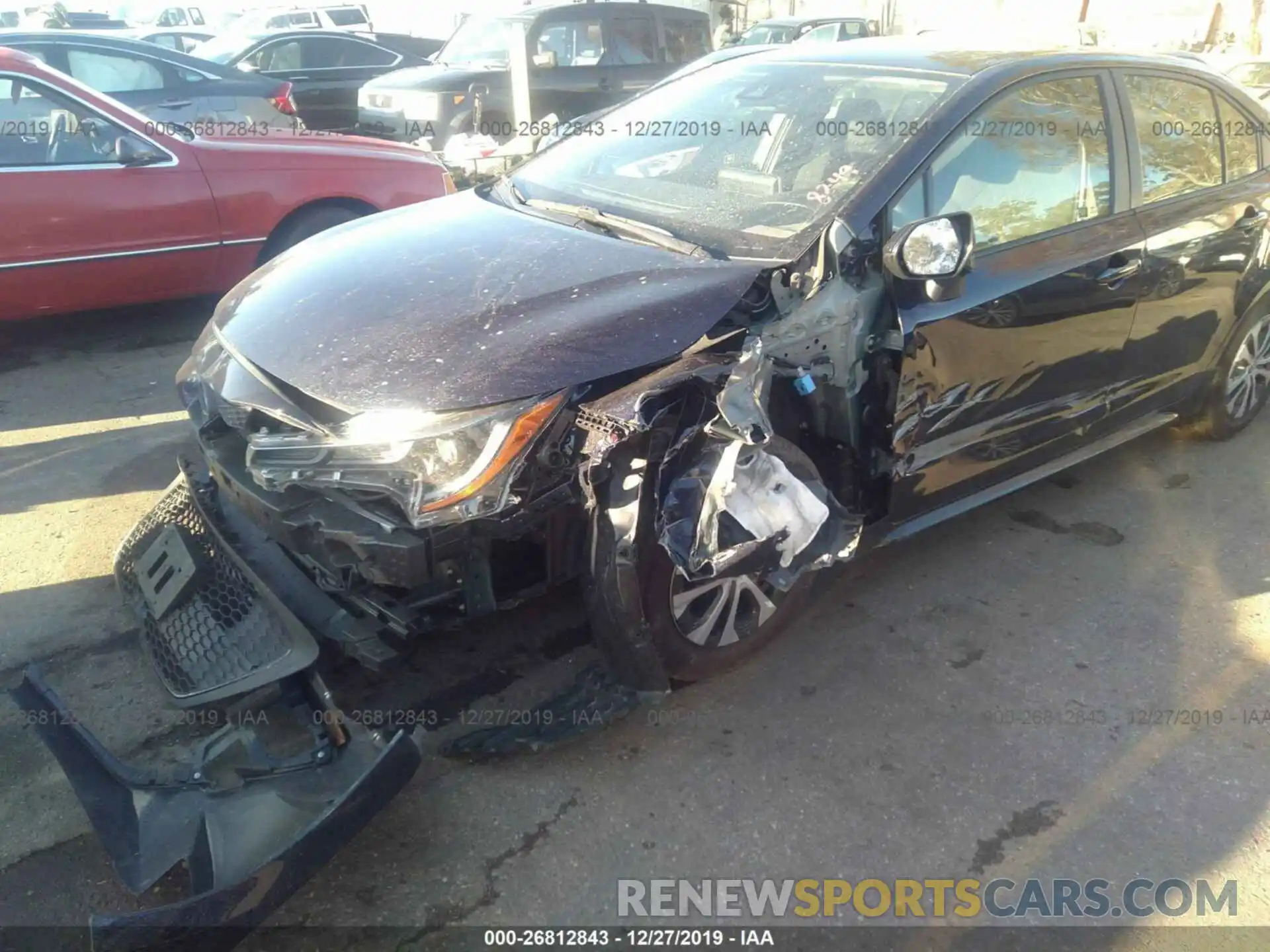 6 Photograph of a damaged car JTDEBRBE5LJ008249 TOYOTA COROLLA 2020