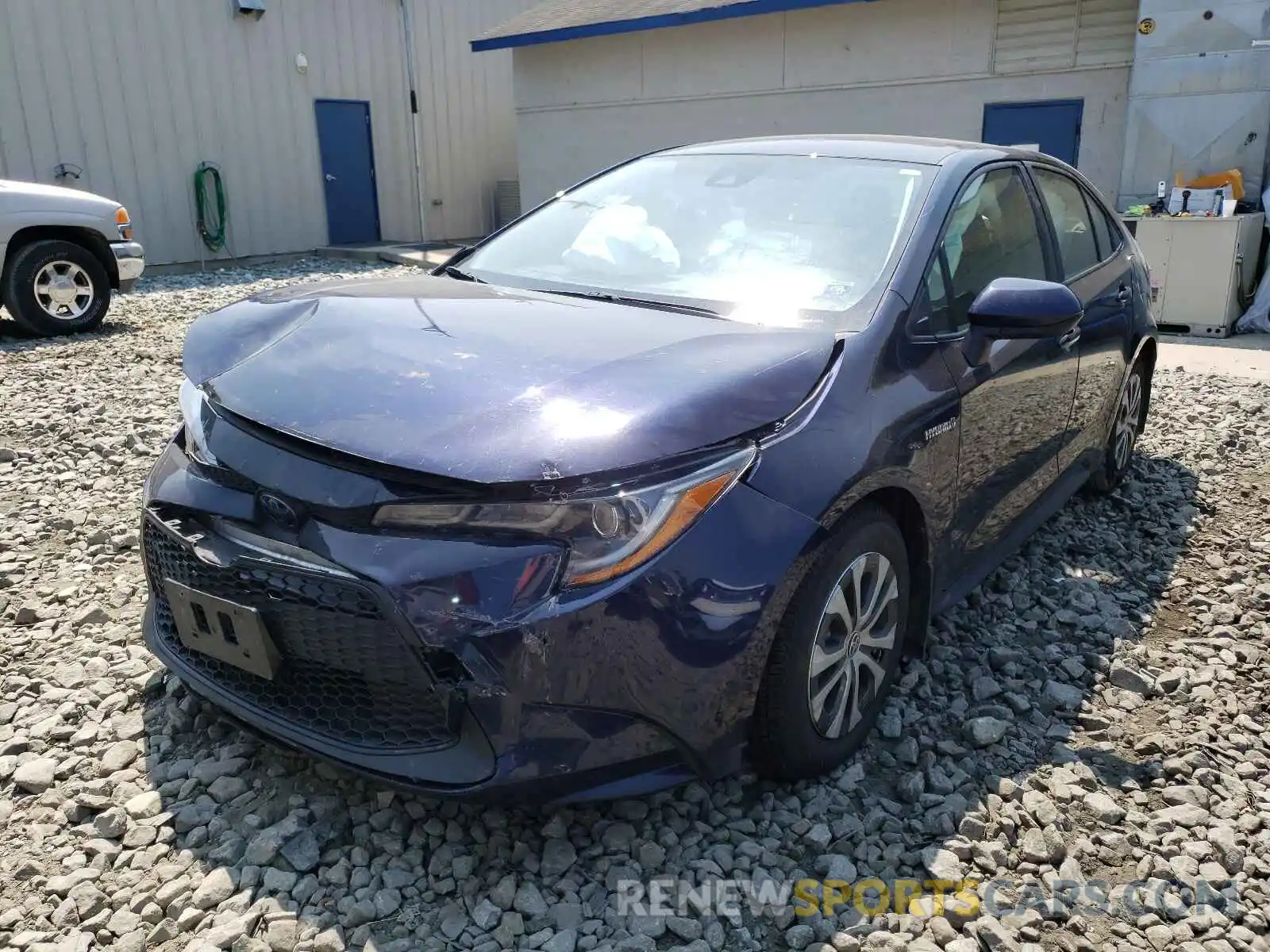 2 Photograph of a damaged car JTDEBRBE5LJ012415 TOYOTA COROLLA 2020