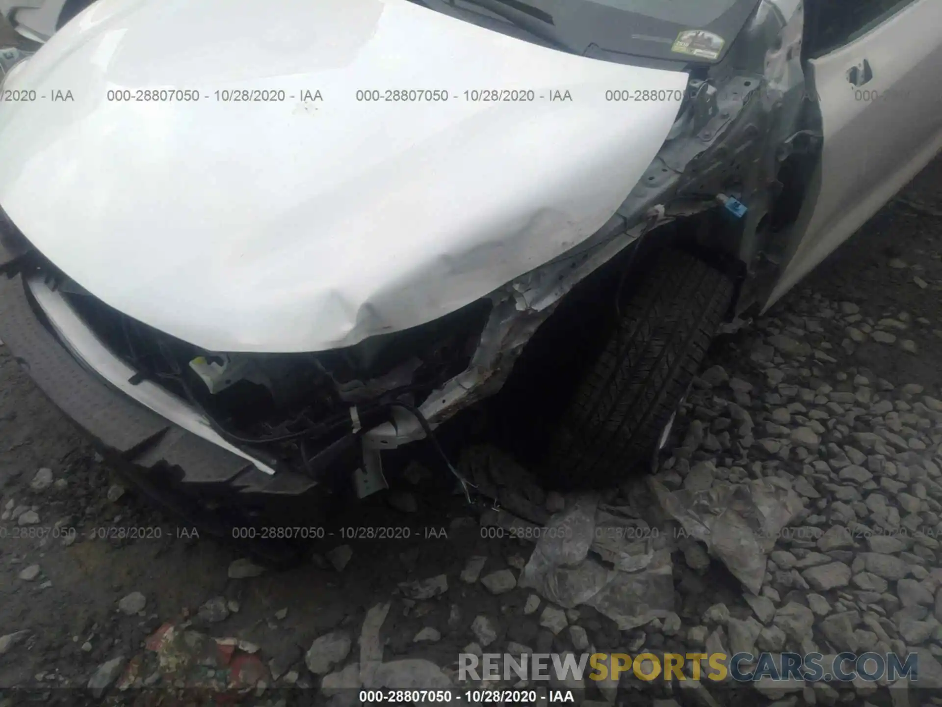 6 Photograph of a damaged car JTDEBRBE5LJ014911 TOYOTA COROLLA 2020