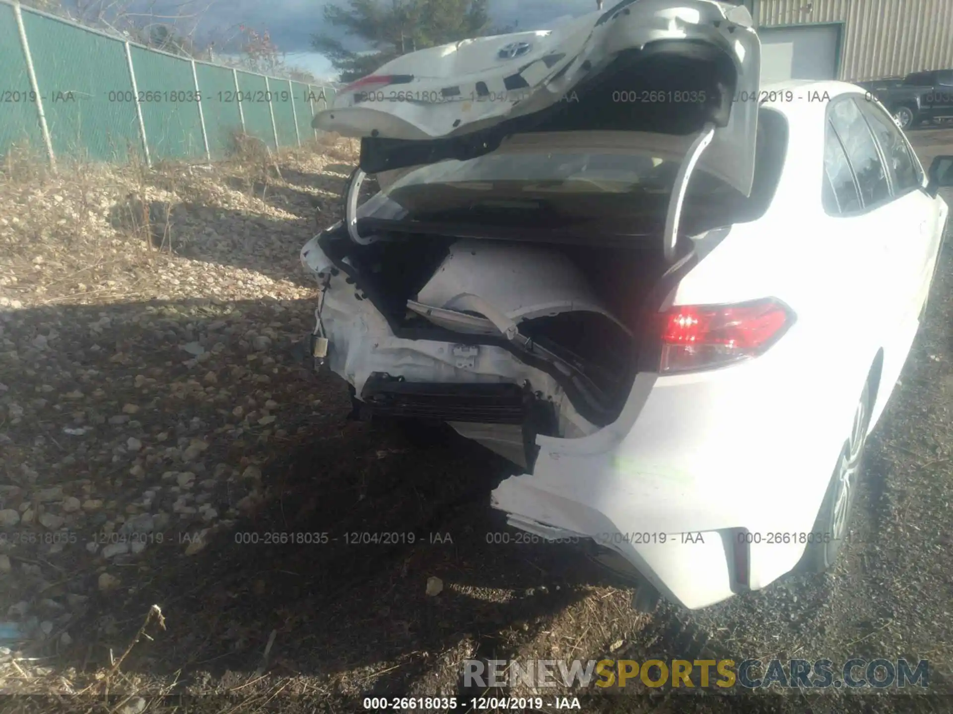6 Фотография поврежденного автомобиля JTDEBRBE5LJ016805 TOYOTA COROLLA 2020