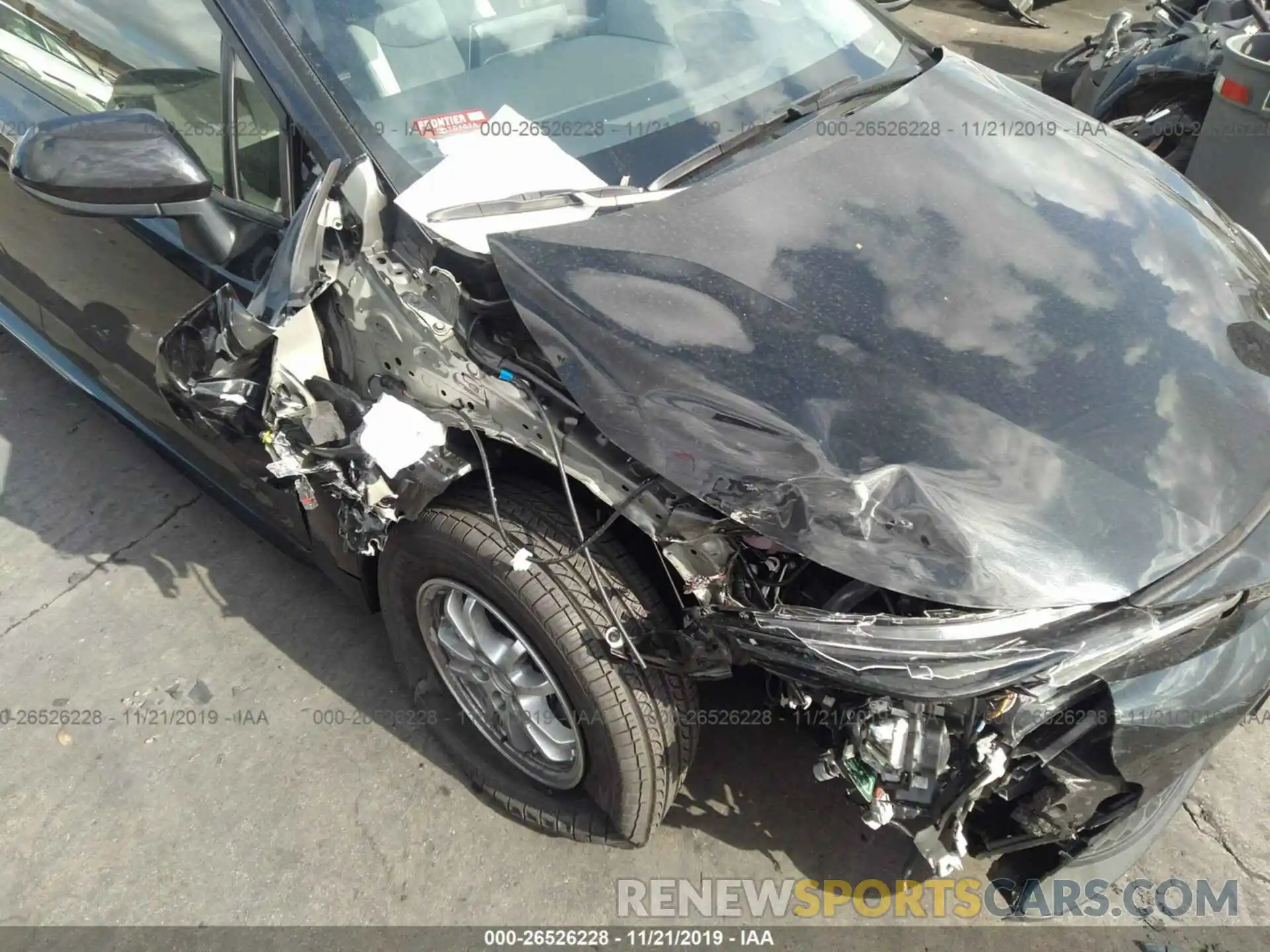 6 Photograph of a damaged car JTDEBRBE5LJ018327 TOYOTA COROLLA 2020