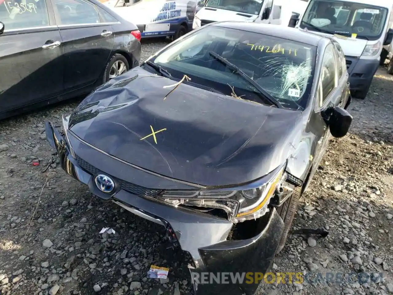 9 Photograph of a damaged car JTDEBRBE5LJ018540 TOYOTA COROLLA 2020