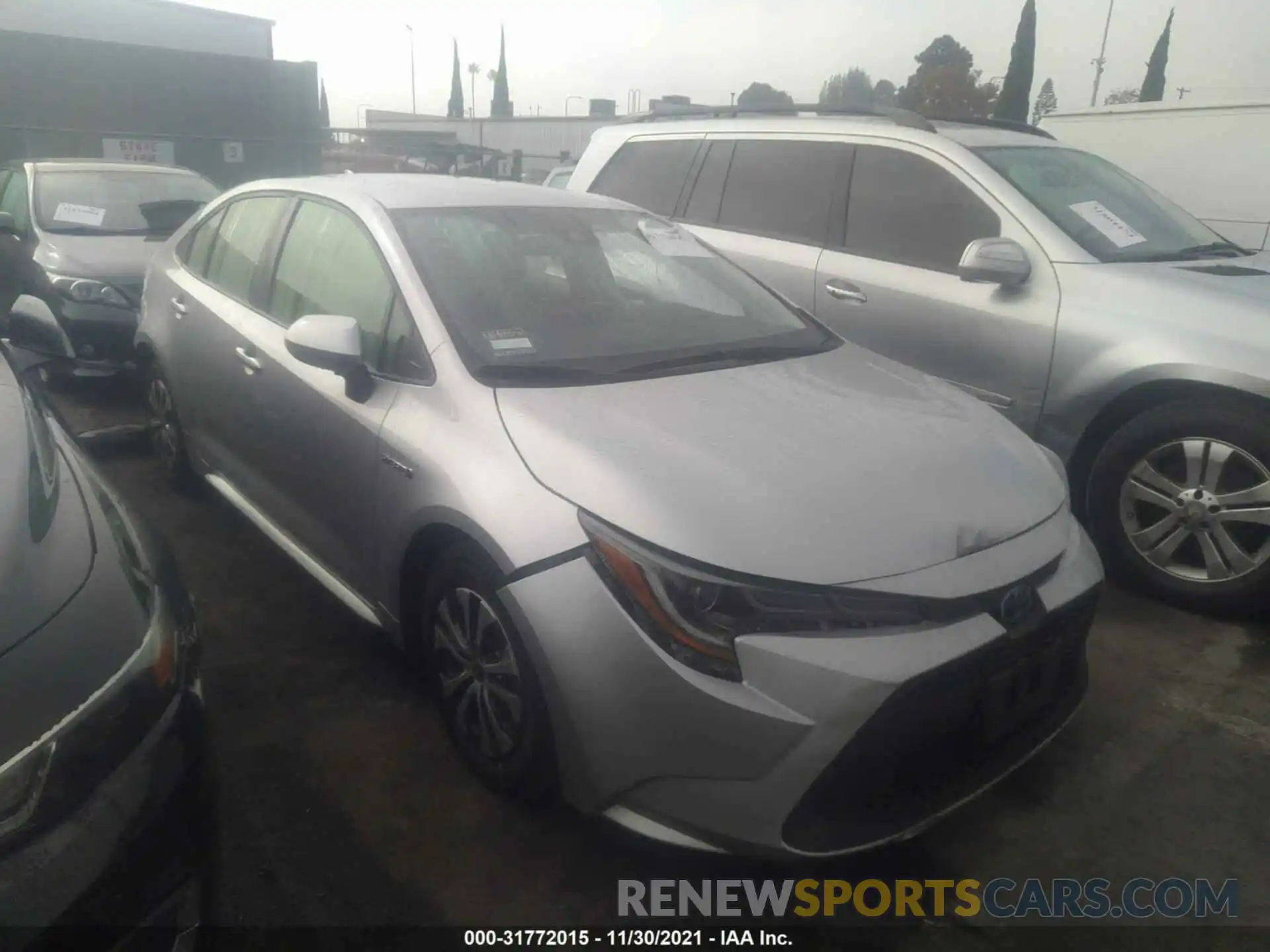 1 Photograph of a damaged car JTDEBRBE5LJ024533 TOYOTA COROLLA 2020