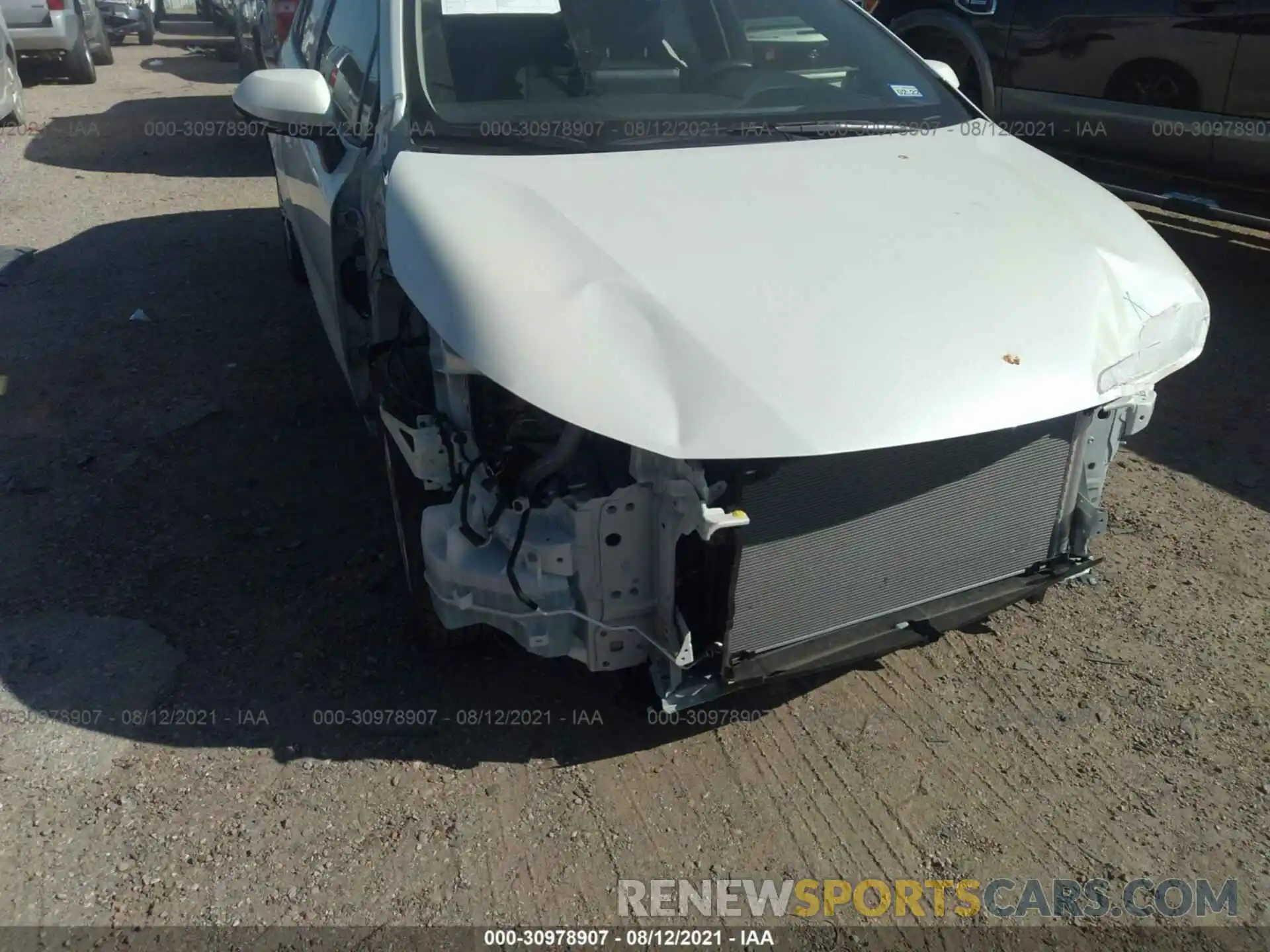 6 Photograph of a damaged car JTDEBRBE5LJ026332 TOYOTA COROLLA 2020