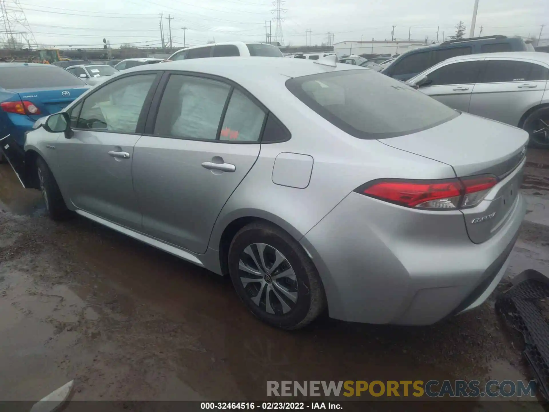 3 Photograph of a damaged car JTDEBRBE6LJ001178 TOYOTA COROLLA 2020