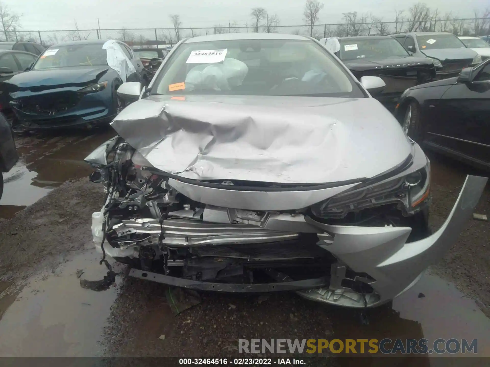 6 Photograph of a damaged car JTDEBRBE6LJ001178 TOYOTA COROLLA 2020