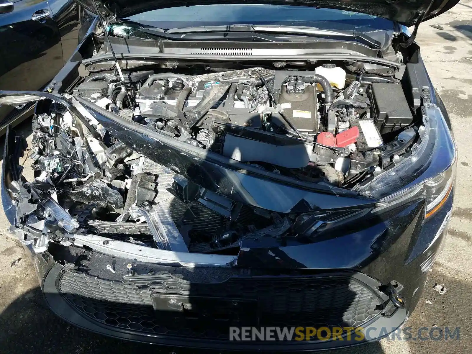 7 Photograph of a damaged car JTDEBRBE6LJ001360 TOYOTA COROLLA 2020