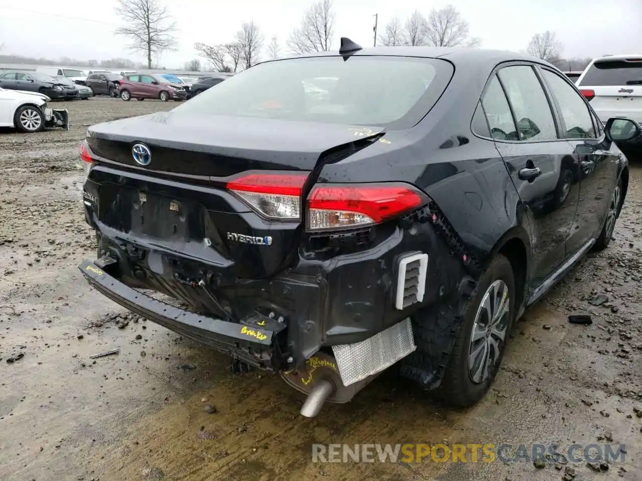 9 Photograph of a damaged car JTDEBRBE6LJ002380 TOYOTA COROLLA 2020